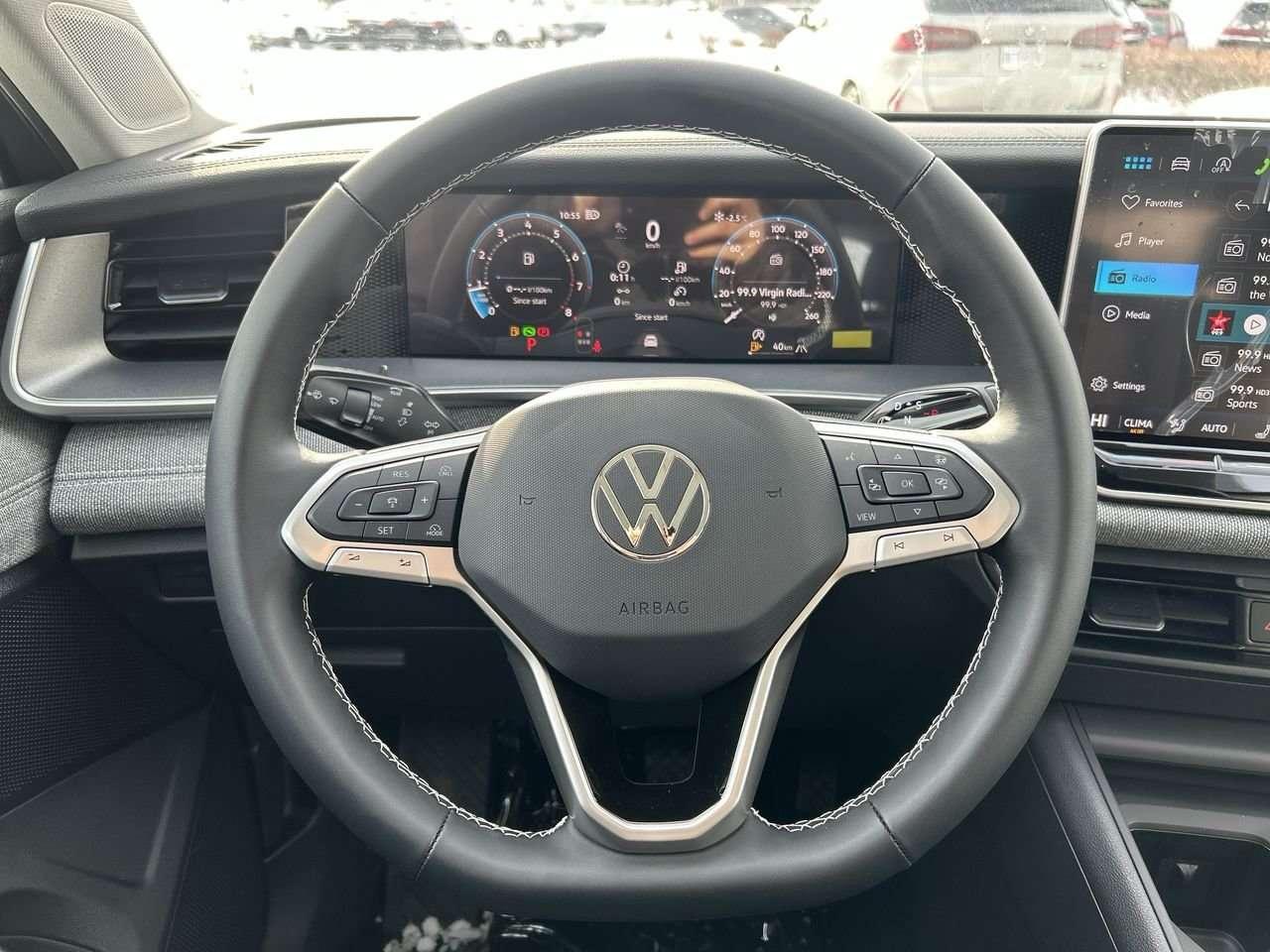 2026 Volkswagen Tiguan Trendline 4MOTION 17 Dublin alloy wheels  Volkswagen Digital Cockpit  Heated front seats   App-Connect Smartphones Photo