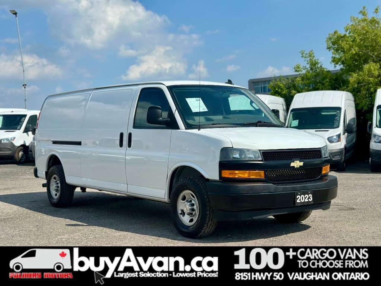 2023 Chevrolet Express 2500 Extended + No Windows *SAFETY INCLUDED* Photo