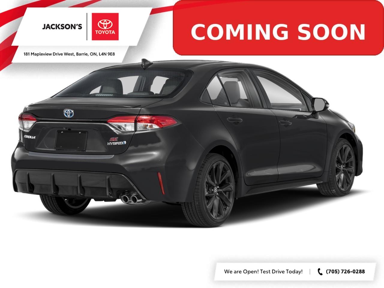 2026 Toyota Corolla Hybrid SE 4dr All-Wheel Drive Sedan Photo
