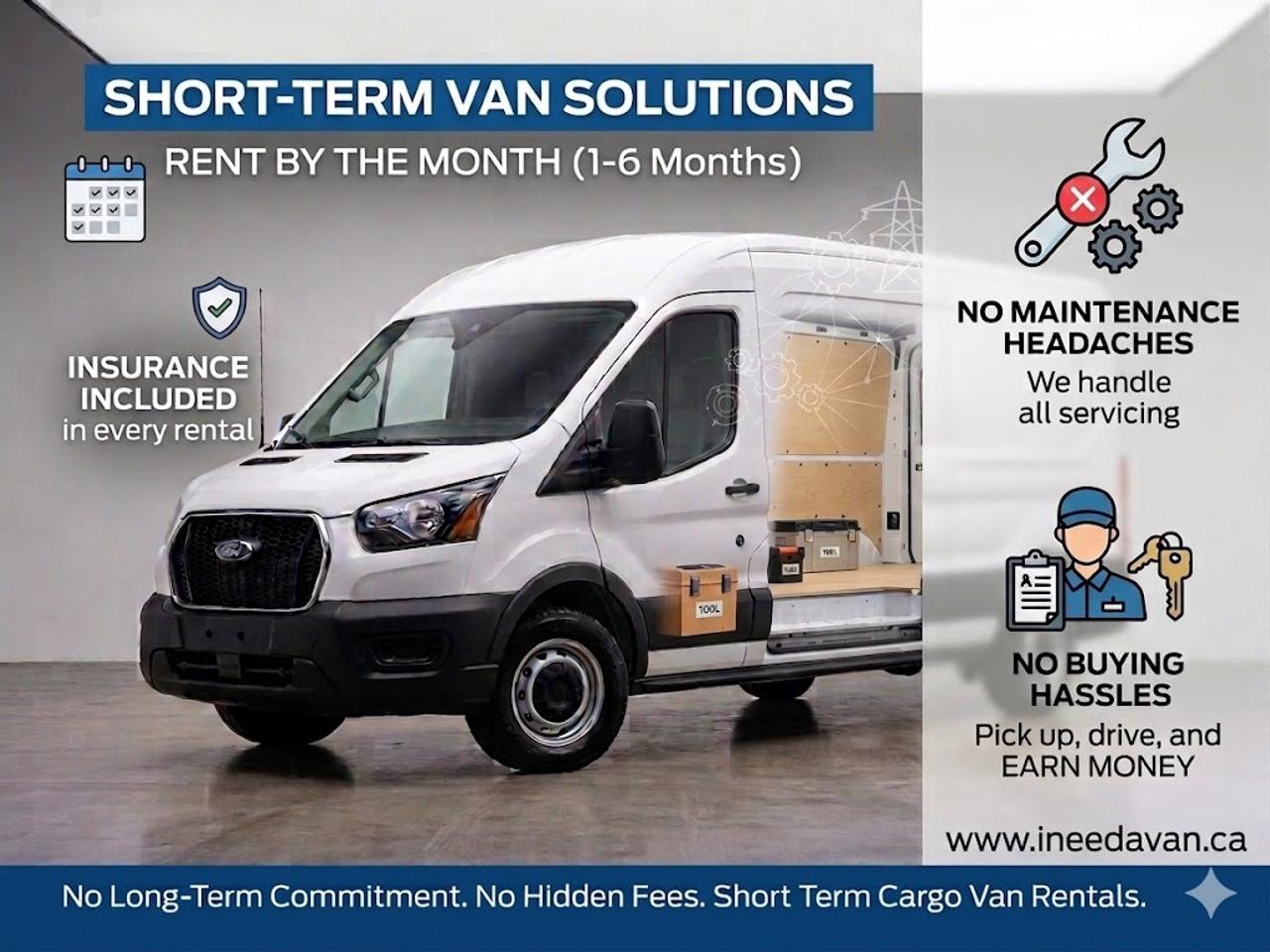 2024 Ford Transit Cargo Van T-250 59,000 Kms Photo