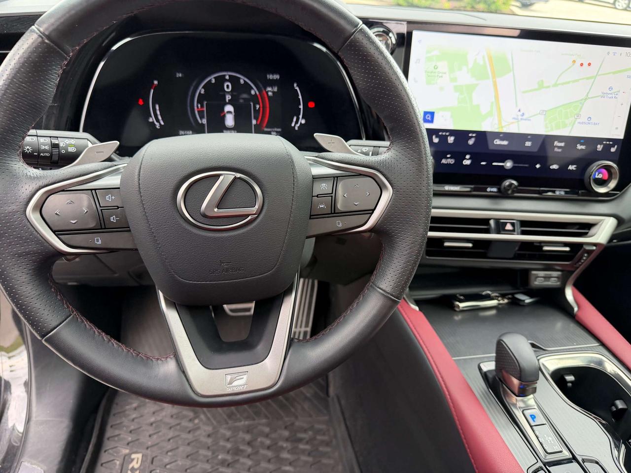 2024 Lexus RX F Sport 3 Cooled Seat Heads up anti theft Photo