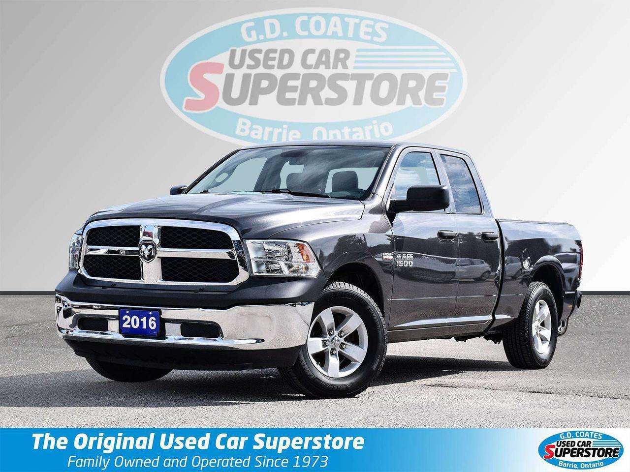 2016 RAM 1500 ST Quad Cab 4x4 ~Heated Mirrors ~Tonneau ~20's Photo