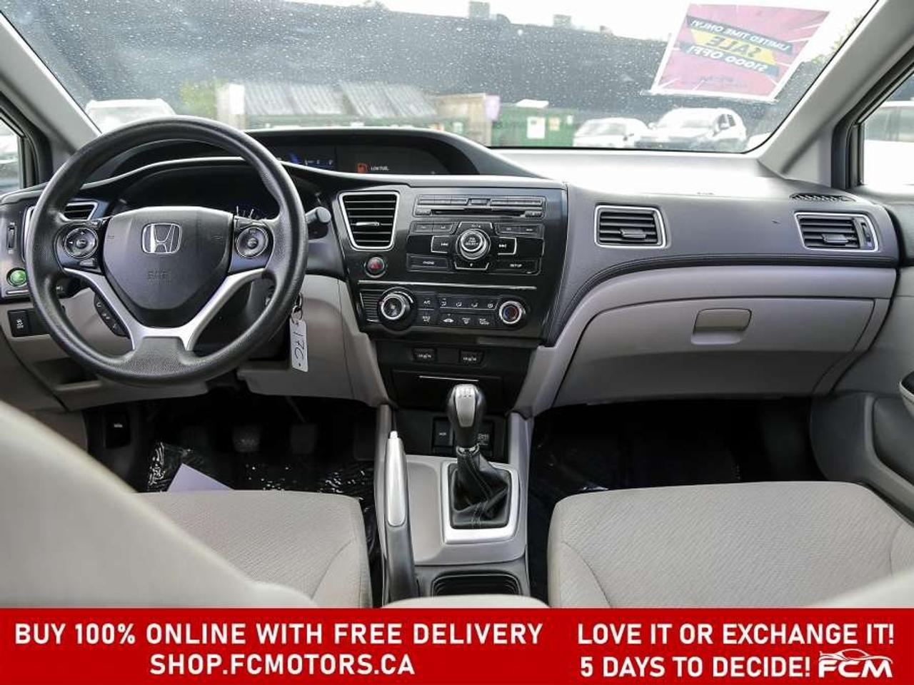 2013 Honda Civic LX   FULLY CERTIFIED WITH WARRANTY Photo