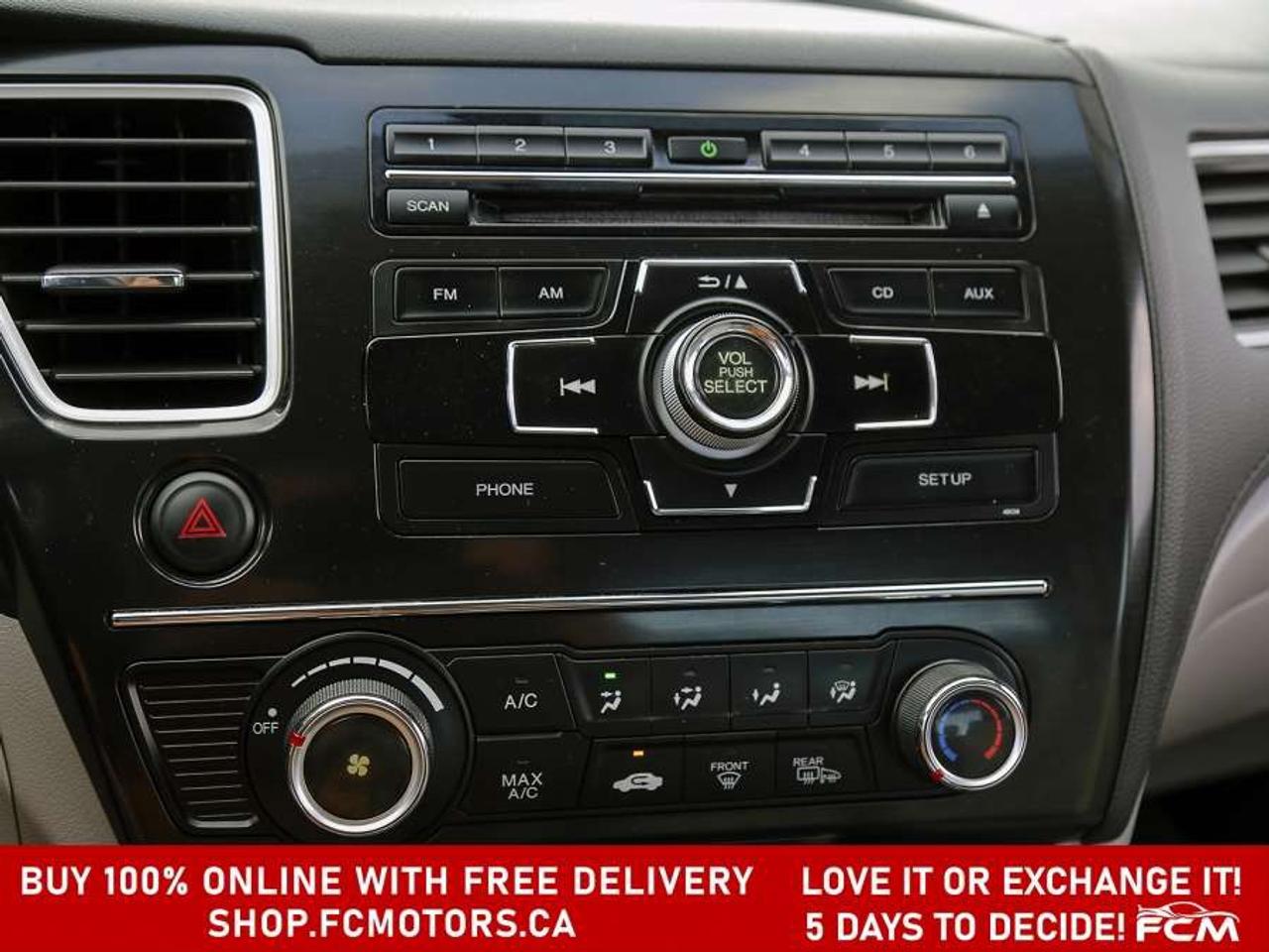 2013 Honda Civic LX   FULLY CERTIFIED WITH WARRANTY Photo