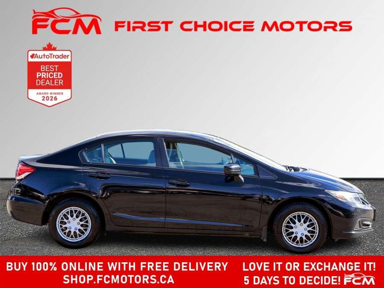 2015 Honda Civic LX   FULLY CERTIFIED WITH WARRANTY Photo