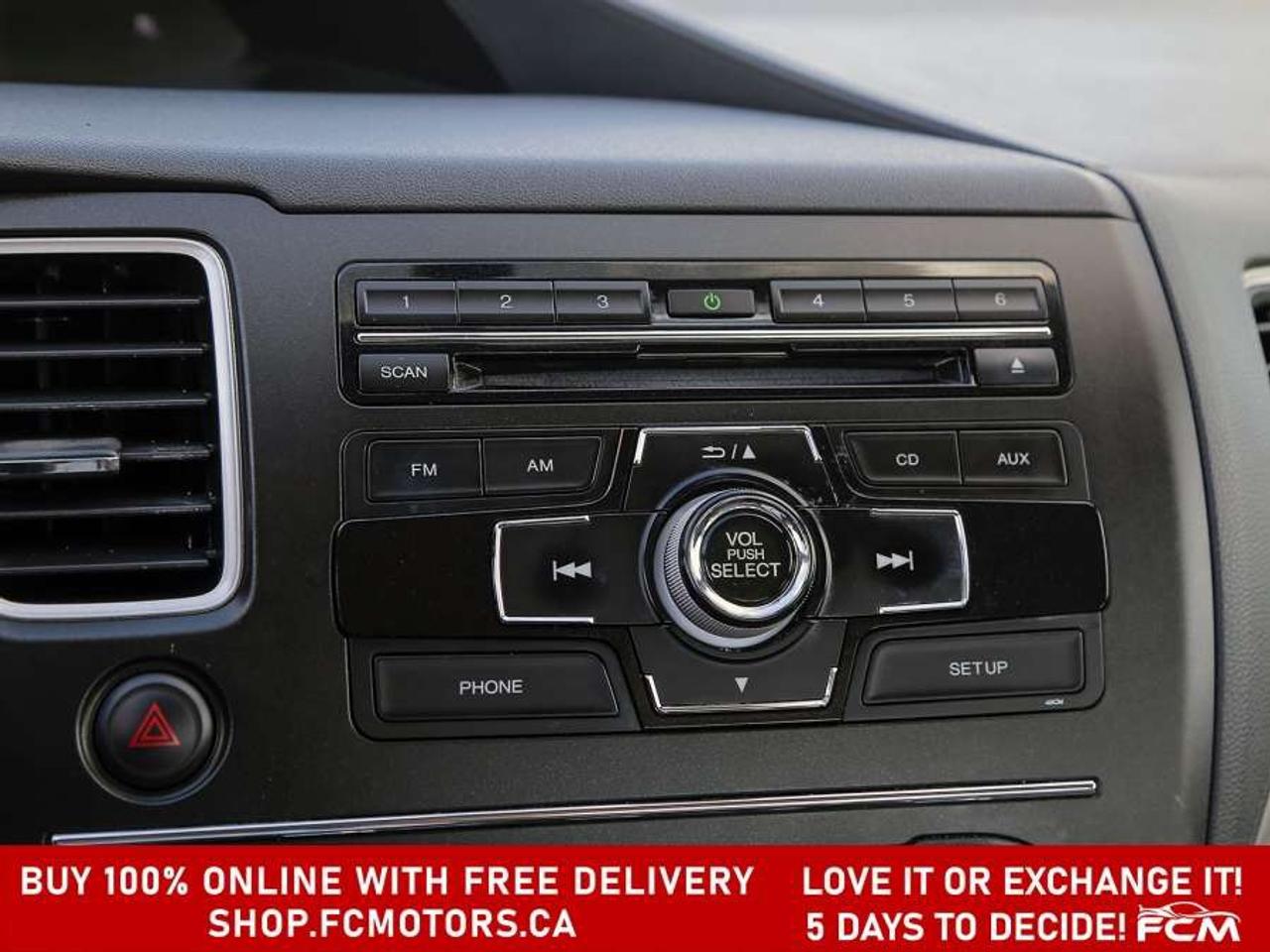 2015 Honda Civic LX   FULLY CERTIFIED WITH WARRANTY Photo