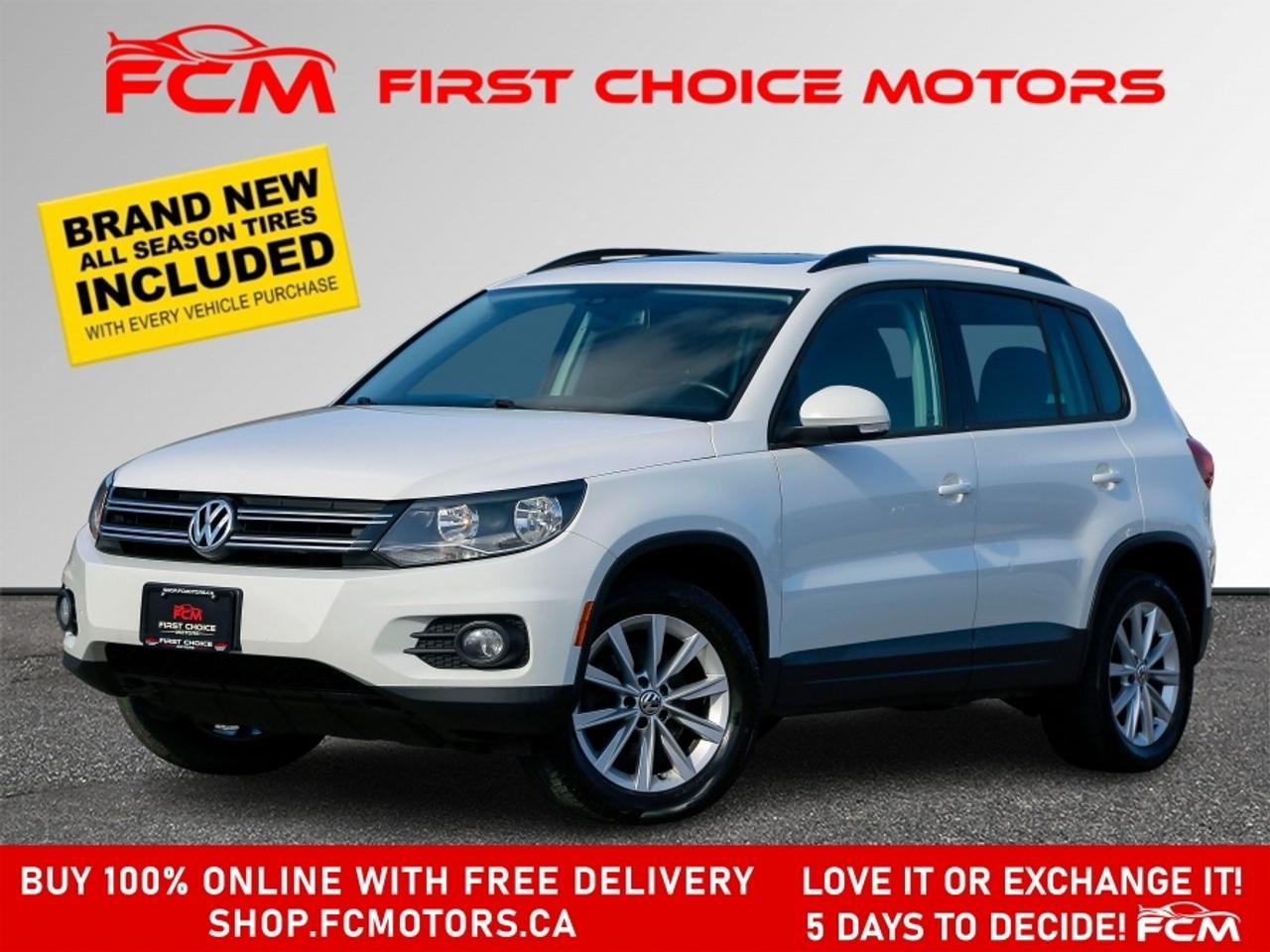2015 Volkswagen Tiguan COMFORTLINE ~AUTOMATIC, FULLY CERTIFIED WITH WARRA Photo0