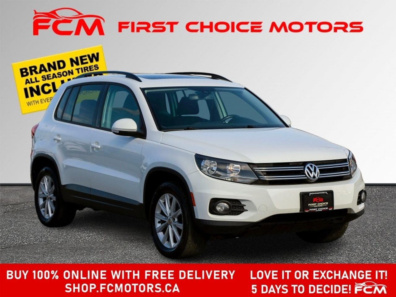 2015 Volkswagen Tiguan COMFORTLINE ~AUTOMATIC, FULLY CERTIFIED WITH WARRA Photo