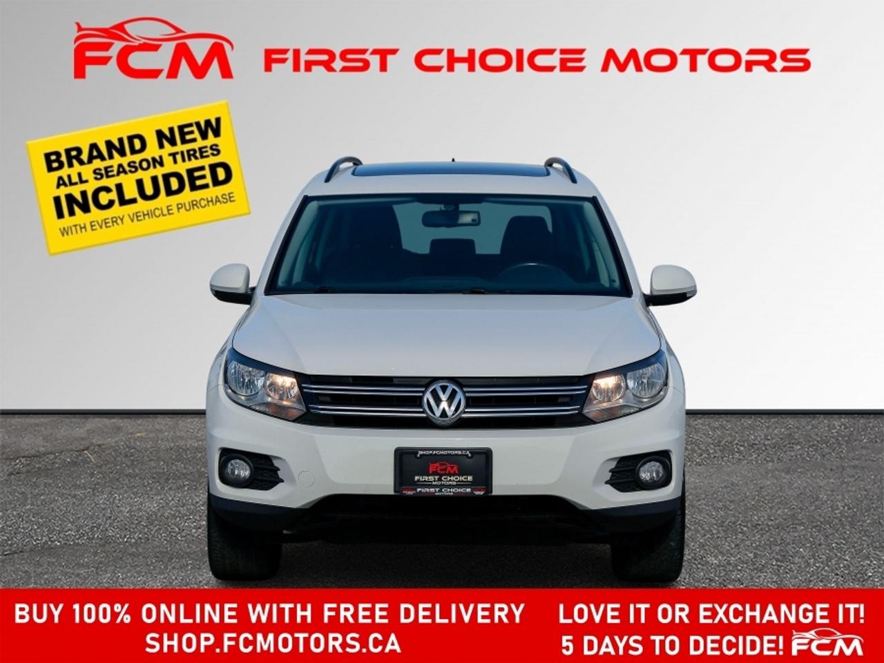2015 Volkswagen Tiguan COMFORTLINE ~AUTOMATIC, FULLY CERTIFIED WITH WARRA Photo