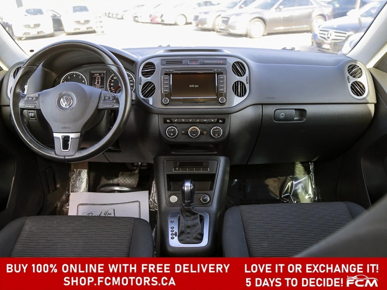 2015 Volkswagen Tiguan COMFORTLINE ~AUTOMATIC, FULLY CERTIFIED WITH WARRA Photo