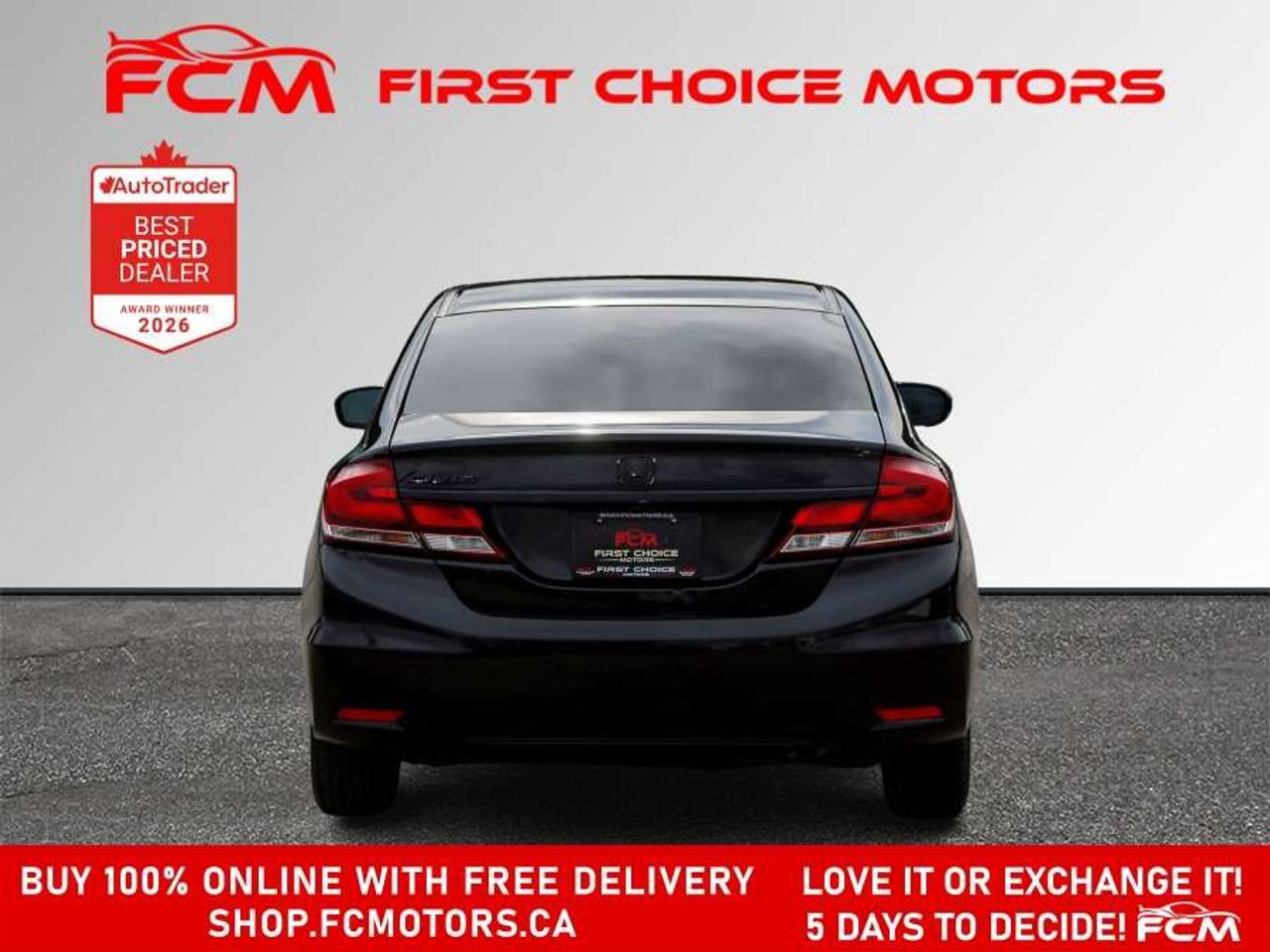 2015 Honda Civic LX   FULLY CERTIFIED WITH WARRANTY Photo