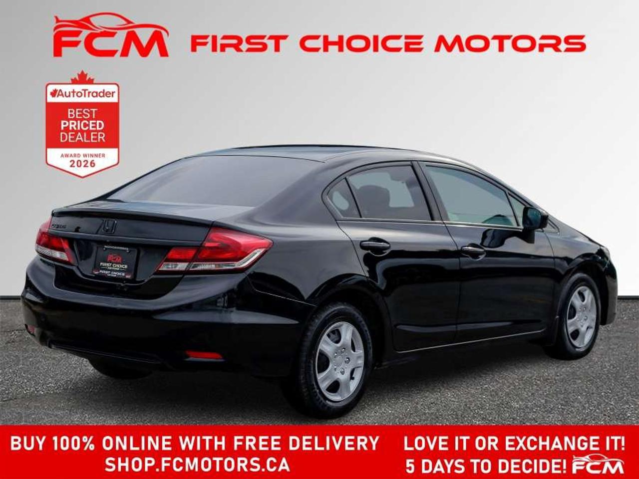 2015 Honda Civic LX   FULLY CERTIFIED WITH WARRANTY Photo