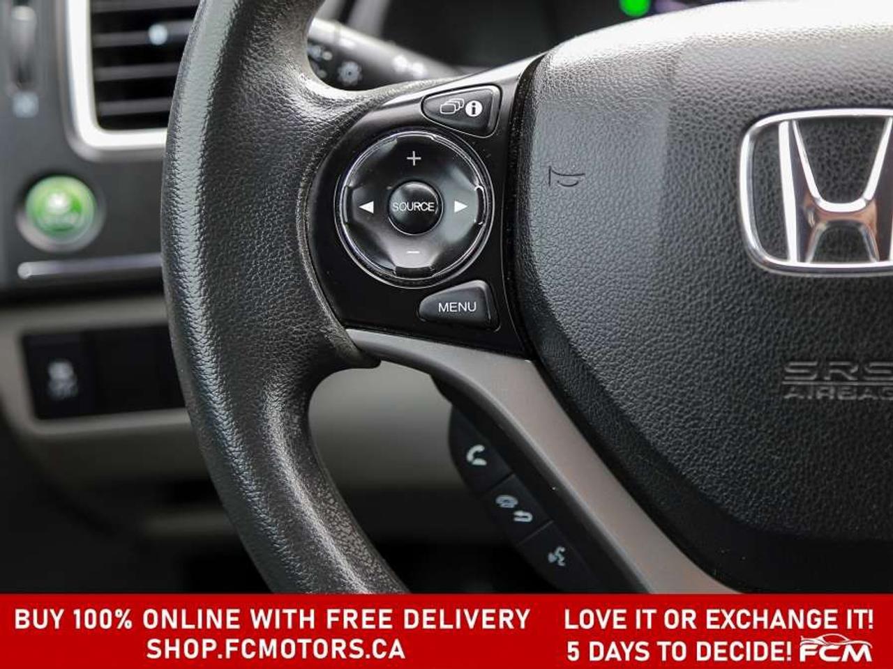2015 Honda Civic LX   FULLY CERTIFIED WITH WARRANTY Photo