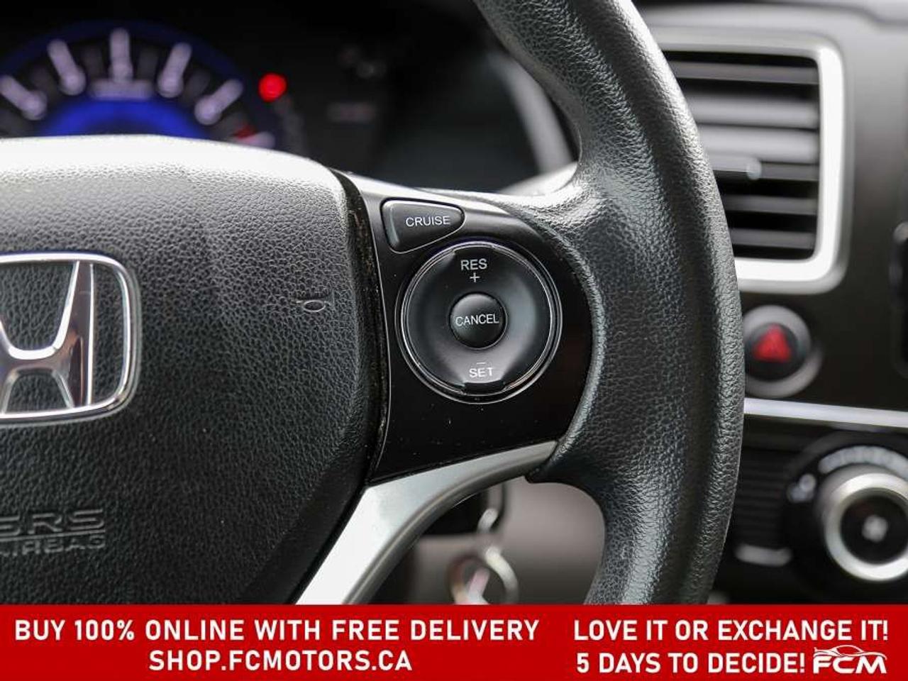 2015 Honda Civic LX   FULLY CERTIFIED WITH WARRANTY Photo