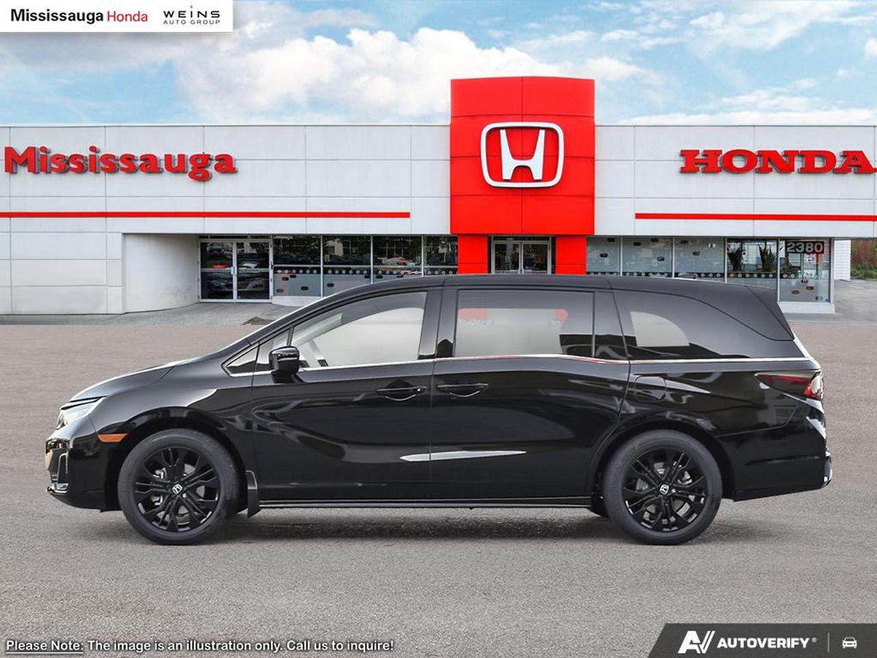 2026 Honda Odyssey Black Edition Passenger Van Photo