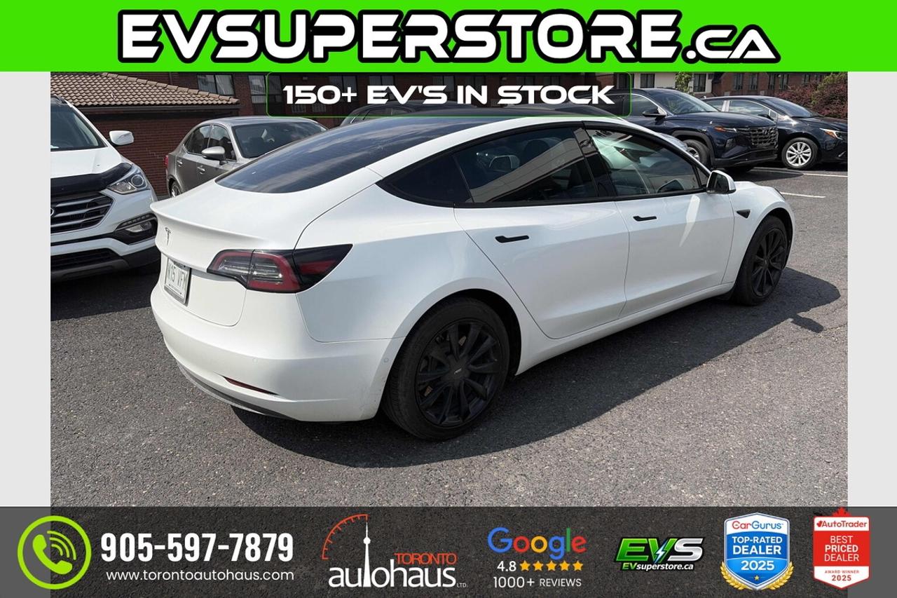 2021 Tesla Model 3 SR+ I 150+ EV's at EVSUPERSTORE.ca Photo