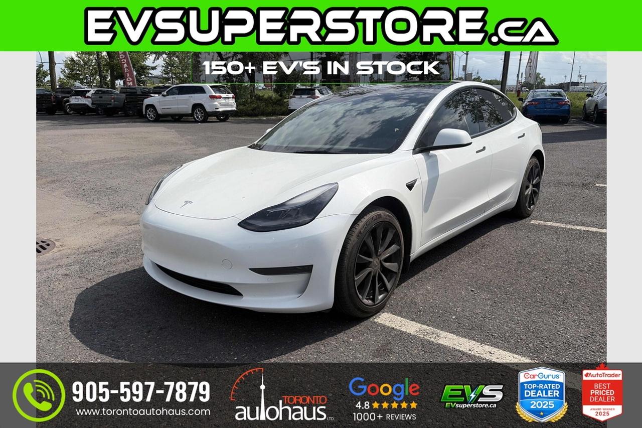 2021 Tesla Model 3 SR+ I 150+ EV's at EVSUPERSTORE.ca Photo