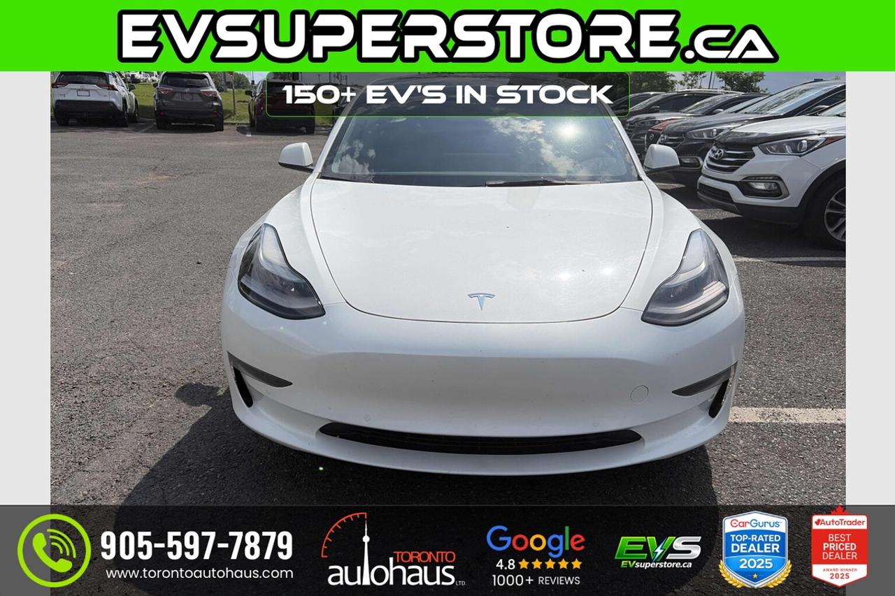 2021 Tesla Model 3 SR+ I 150+ EV's at EVSUPERSTORE.ca Photo