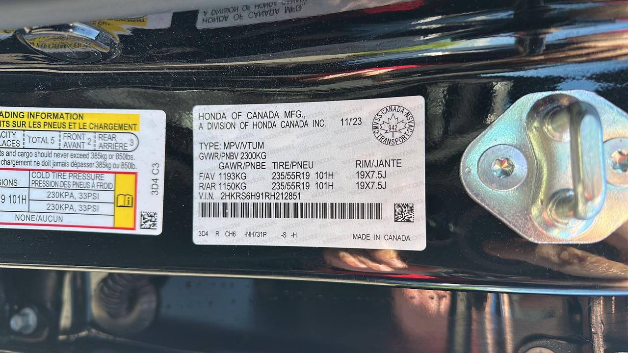 2024 Honda CR-V Hybrid Touring AWD Photo