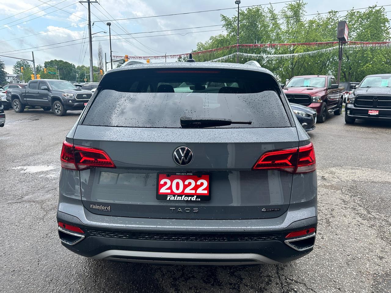 2022 Volkswagen Taos HighlineAWD PanoRoof XM NAV DriverAssist BackupCam Photo3