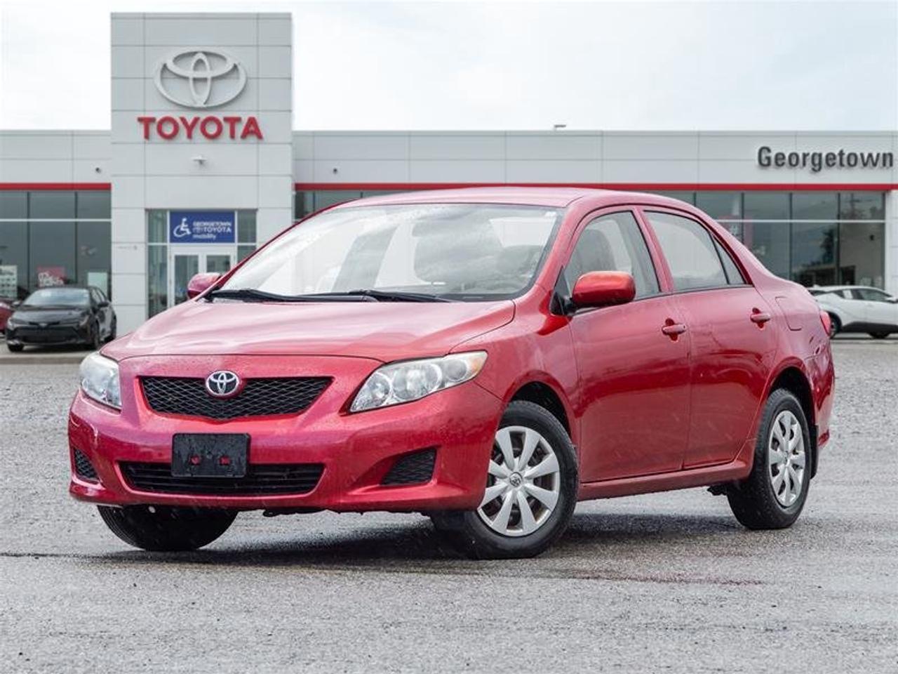 Used 2009 Toyota Corolla 4-door Sedan CE 4A Brake Assist| AM/FM Stereo| Heated Mirrors for sale in Georgetown, ON