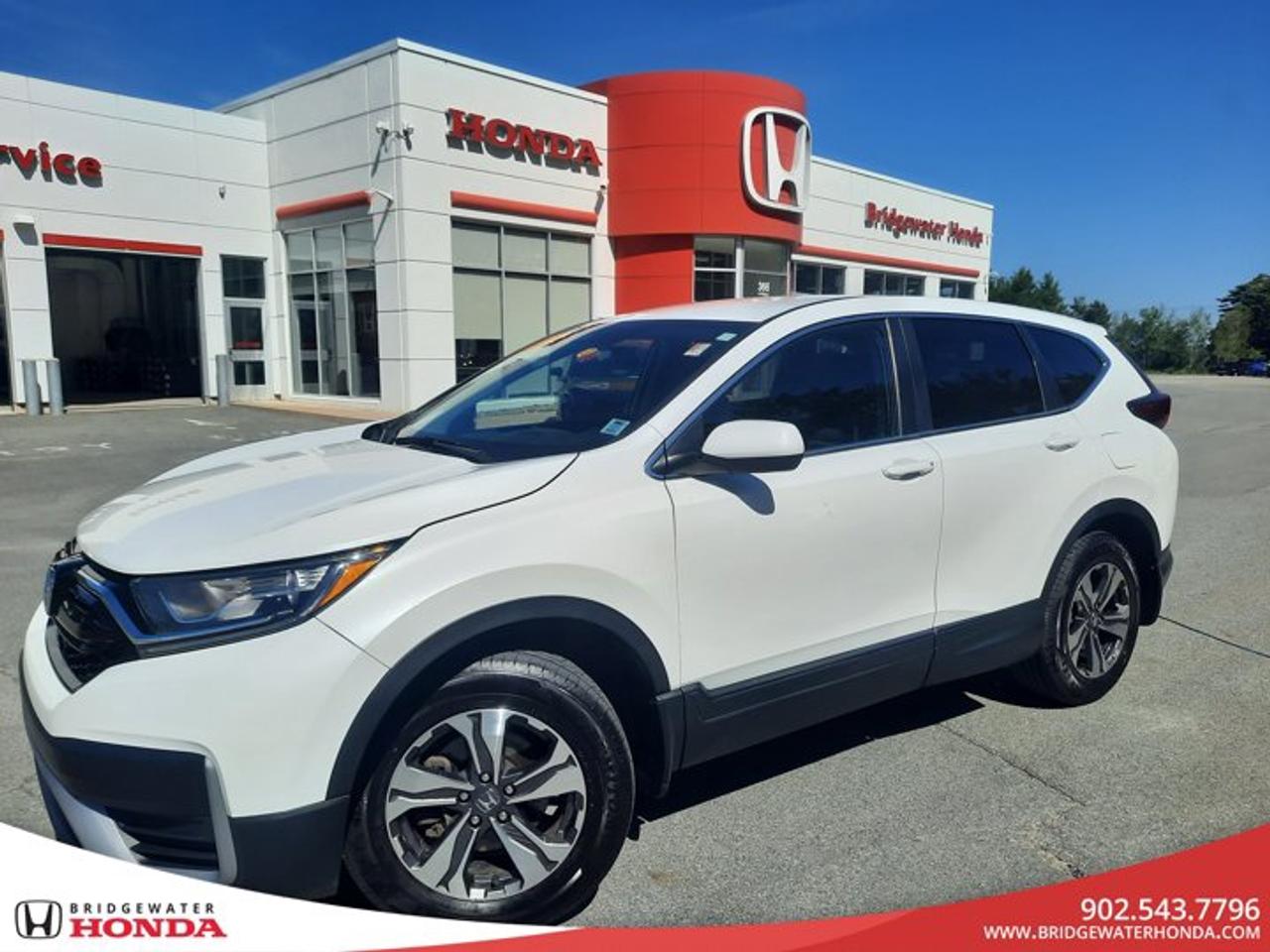 White 2021 Honda CR-V LX AWDFresh MVIShop with confidence knowing this vehicle has been thoroughly inspected and serviced.Every vehicle includes:Current Motor Vehicle Inspection (MVI)Fresh Oil & Filter ChangeProfessional Interior & Exterior DetailComplimentary CARFAX Vehicle History ReportWarranty Upgrade Options AvailableFlexible Financing SolutionsAll Trade-Ins WelcomeWe Want Your Car!Thinking about trading or selling?We want your vehicle and buy all makes and models. Whether youre upgrading, downsizing, or simply looking to sell, well offer a competitive value and make the process quick and easy.Contact us today for a free appraisal!With over 700 customers helped each year, our team is committed to providing a transparent, stress-free buying experience from start to finish.Quality vehicles, competitive financing, and a team thats here to help every step of the way.Your next vehicle is waiting lets find the right one for you today.