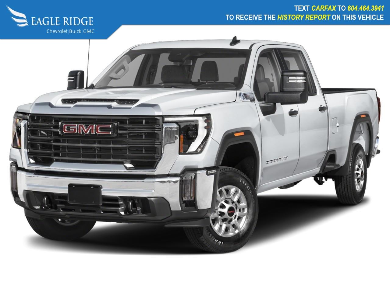 <p><span style=color:rgb( 0 , 0 , 0 )>Navigation, heated seats, 4WD, 13.4" touchscreen with Google built-in, remote vehicle start, engine stop/start, auto-locking rear differential, automatic emergency braking, HD surround vision, lane keep assist, automatic lights, adaptive cruise control, Apple CarPlay and Android Auto. 6.6L turbo V8 engine with 975 lb-ft of torque and 470 HP, max towing capacity of up to 36,000 lbs, 16-way power front seats with massage feature, and 14 available camera views, including transparent trailer view.</span></p> <p>Eagle Ridge GM in Coquitlam is your Locally Owned & Operated Chevrolet, Buick, GMC Dealer, and a Certified Service and Parts Center equipped with an Auto Glass & Premium Detail. Established over 30 years ago, we are proud to be Serving Clients all over Tri Cities, Lower Mainland, Fraser Valley, and the rest of British Columbia. Find your next New or Used Vehicle at 2595 Barnet Hwy in Coquitlam. Price Subject to $595 Documentation Fee. Financing Available for all types of Credit.</p>