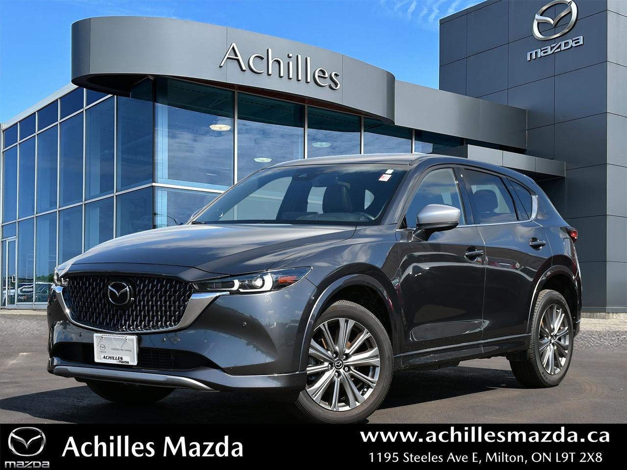<p><span style=font-size:12pt><span style=font-family:Times New Roman,serif><strong><span style=font-family:Verdana,sans-serif>MAZDA CERTIFIED PRE-OWNED  BY ACHILLES MAZDA</span></strong></span></span></p>

<p></p>

<p><span style=font-size:12pt><span style=font-family:Times New Roman,serif><strong><span style=font-family:Verdana,sans-serif>MAZDA CERTIFIED PRE-OWNED VEHICLE BENEFITS -</span></strong><span style=font-family:Verdana,sans-serif> <strong>THIS IS INCLUDED at ACHILLES MAZDA (not an extra)</strong></span></span></span></p>

<p><span style=font-size:12pt><span style=font-family:Times New Roman,serif><span style=font-family:Verdana,sans-serif> 160-Point Detailed Inspection </span></span></span></p>

<p><span style=font-size:12pt><span style=font-family:Times New Roman,serif><span style=font-family:Verdana,sans-serif> 7-Year/140,000-Kilometre Limited Powertrain Warranty </span></span></span></p>

<p><span style=font-size:12pt><span style=font-family:Times New Roman,serif><span style=font-family:Verdana,sans-serif> 24hr Emergency Roadside Assistance </span></span></span></p>

<p><span style=font-size:12pt><span style=font-family:Times New Roman,serif><span style=font-family:Verdana,sans-serif> 30-Day/3,000-Kilometre Exchange Privilege </span></span></span></p>

<p><span style=font-size:12pt><span style=font-family:Times New Roman,serif><span style=font-family:Verdana,sans-serif> CarFax® Vehicle History Report </span></span></span></p>

<p><span style=font-size:12pt><span style=font-family:Times New Roman,serif><span style=font-family:Verdana,sans-serif> Preferred Interest rates</span></span></span></p>

<p><span style=font-size:12pt><span style=font-family:Times New Roman,serif><span style=font-family:Verdana,sans-serif> Available Extended Warranty/Coverage</span></span></span></p>

<p></p>

<p><span style=font-size:12pt><span style=font-family:Times New Roman,serif><strong><span style=font-family:Verdana,sans-serif>Our all-inclusive pricing on this excellent vehicle also includes:</span></strong></span></span></p>

<p><span style=font-size:12pt><span style=font-family:Times New Roman,serif><span style=font-family:Verdana,sans-serif> Nitrogen Tire Inflation</span></span></span></p>

<p><span style=font-size:12pt><span style=font-family:Times New Roman,serif><span style=font-family:Verdana,sans-serif> OMVIC Fee</span></span></span></p>

<p><span style=font-size:12pt><span style=font-family:Times New Roman,serif><span style=font-family:Verdana,sans-serif> Available low rate financing</span></span></span></p>

<p></p>

<p><span style=font-size:12pt><span style=font-family:Times New Roman,serif><span style=font-family:Verdana,sans-serif>*Price listed is all-inclusive, plus HST and Licensing Only </span></span></span></p>

<p></p>

<p><span style=font-size:12pt><span style=font-family:Times New Roman,serif><span style=font-family:Verdana,sans-serif>We Want to Be Your Mazda Dealer</span></span></span></p>

<p></p>

<p><span style=font-size:12pt><span style=font-family:Times New Roman,serif><span style=font-family:Verdana,sans-serif>#idealclubhousecareexperience</span></span></span></p>
<p>&nbsp;</p>

<p><strong>Appointments For New or Pre-Owned Vehicles are always preferred...Speak with one of our Clubhouse Care Specialists prior to your visit so we can prepare and make your experience with us as efficient as possible.</strong></p>

<p><strong>Come and Experience the Achilles Mazda of Milton Difference. You owe it to yourself.</strong></p>