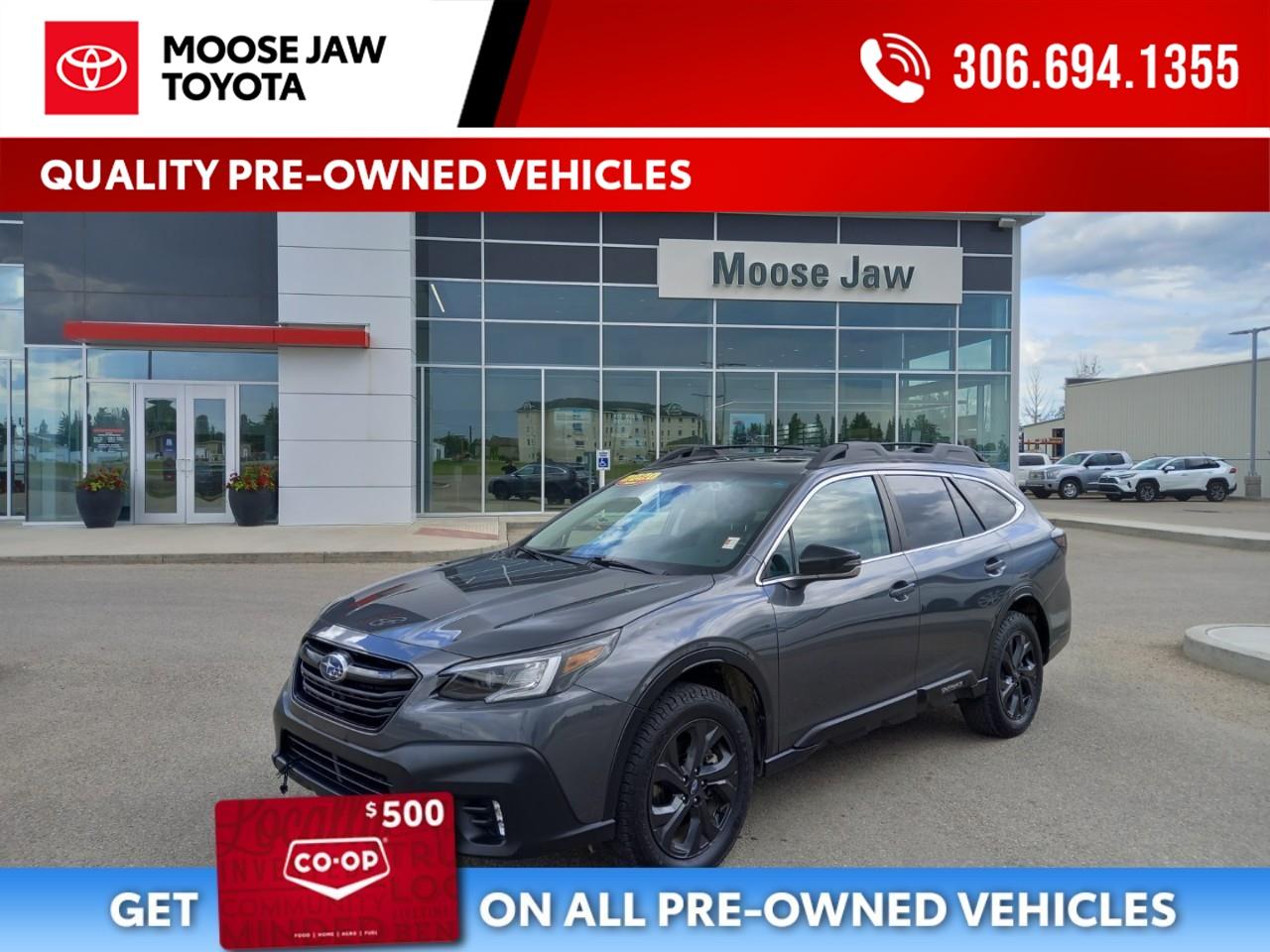 Used 2020 Subaru Outback Outdoor XT Symmetrical All-Wheel Drive with X-MODE for sale in Moose Jaw, SK