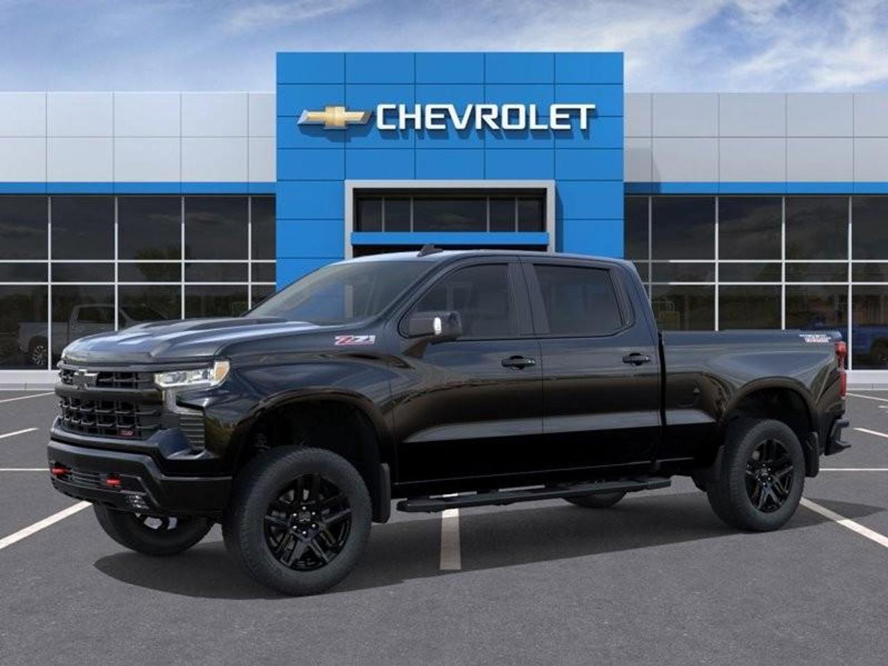 2026 Chevrolet Silverado 1500 LT Trail Boss New 5 Passenger Diesel Powered Crew Cab 4X4 Truck with a 2 Factory Installed Lift, Heated Front Seats, Heated Steering Wheel and a 13.4 Diagonal Touchscreen Radio with Google Built-In, Wireless Apple Photo