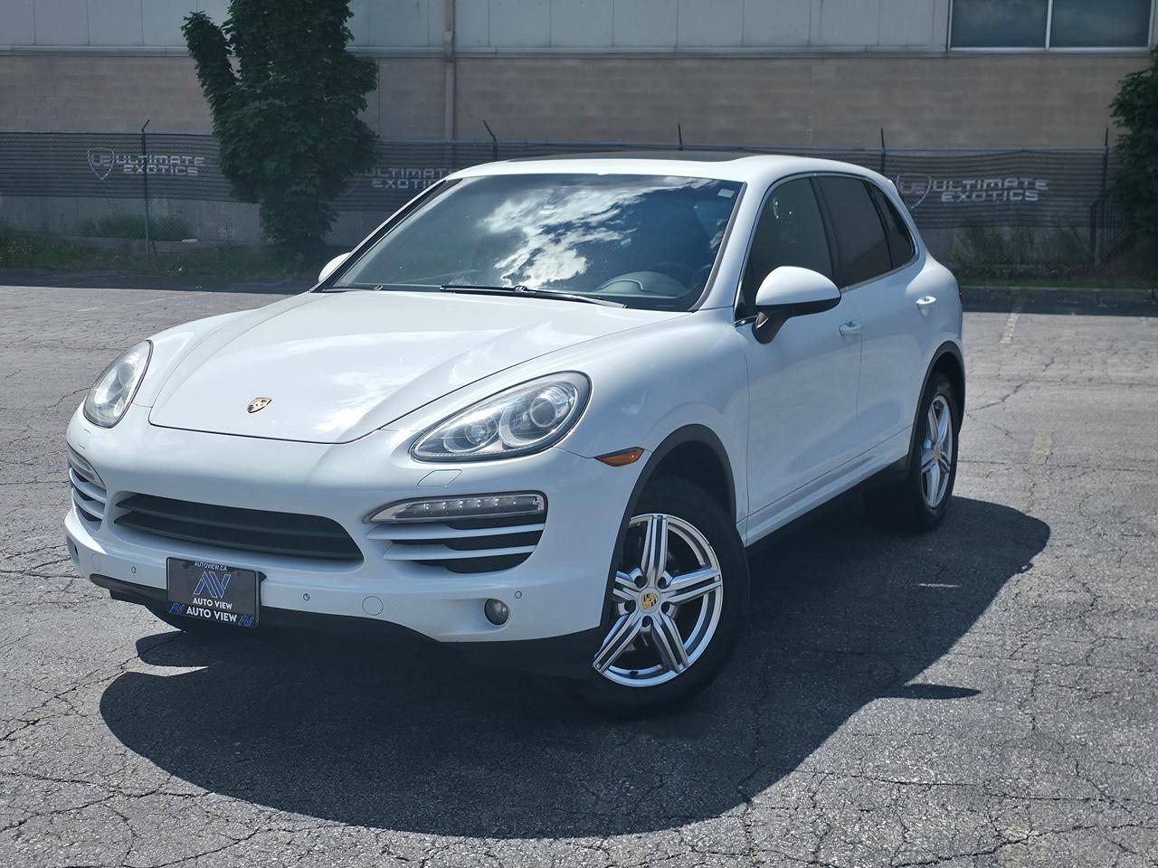 <p dir=ltr>JUST ARRIVED!!</p><p dir=ltr>2014 Porsche Cayenne AWD</p><p dir=ltr>RELIABLE LUXURY SUV!!</p><p dir=ltr>The 2014 Porsche Cayenne AWD 4dr Tiptronic is the base-model automatic variant of Porsche&rsquo;s highly regarded midsize luxury crossover SUV. It combines true daily-driver versatility with the brands signature sports-car-like dynamics.</p><p dir=ltr><strong>Key Technical Specifications:</strong></p><p dir=ltr><strong>Engine:</strong> Naturally aspirated 3.6L V6 gas engine.</p><p dir=ltr><strong>Power Output: </strong>300 horsepower @ 6,300 rpm and 295 lb-ft of torque @ 3,000 rpm.</p><p dir=ltr><strong>Transmission: </strong>8-speed Tiptronic S automatic transmission with manual shift controls on the steering wheel.</p><p dir=ltr><strong>Drivetrain: </strong>Active All-Wheel Drive (AWD) with Porsche Traction Management.</p><p dir=ltr><strong>Fuel Economy:</strong> EPA-estimated 13.8 City / 10 Highway L/100km. Requires premium fuel.</p><p dir=ltr><strong>Cargo Space:</strong> 23.7 cubic feet with the rear seats upright, expanding to 62.9 cubic feet with the 60/40 seats folded down.</p><p dir=ltr><strong>Performance and Driving Dynamics:</strong></p><p dir=ltr>The Cayenne delivers exemplary handling, minimal body roll, and exceptional steering precision relative to other midsize SUVs. The 8-speed Tiptronic automatic variant includes an active, rear-biased AWD system that shifts power dynamically to the wheels with the most traction. For light off-roading, the electronic management system offers selectable terrain modes for loose sand, snow, or mud.</p><p dir=ltr><strong>Interior and Notable Features:</strong></p><p dir=ltr>The 2014 cabin features an upscale design inspired by the Panamera sedan, emphasizing premium materials like aluminum and high-quality leather.</p><p dir=ltr><strong>Standard Amenities:</strong> Dual-zone automatic climate control, 8-way power-adjustable front seats, and a central touchscreen display with Bluetooth connectivity.</p><p dir=ltr><strong>Common Factory Options: </strong>Keep in mind that Porsche famously uses an a la carte options system. Vehicles in the used market may vary wildly but often include add-ons like the premium Bose sound system, heated and ventilated seating, a panoramic sunroof, and Porsche Active Suspension Management (PASM).</p><p dir=ltr style=line-height: 1.2; margin-top: 12pt; margin-bottom: 12pt;>&nbsp;</p><p dir=ltr style=line-height: 1.2; margin-top: 12pt; margin-bottom: 12pt;><span style=font-size: 11pt; font-family: Roboto,sans-serif; color: #000000; background-color: transparent; font-weight: 400; font-style: italic; font-variant: normal; text-decoration: none; vertical-align: baseline; white-space: pre-wrap;>FINANCING AND LEASING AVAILABLE ON ALL CERTIFIED VEHICLES.</span></p><p dir=ltr style=line-height: 1.2; margin-top: 12pt; margin-bottom: 12pt;><span style=font-size: 11pt; font-family: Roboto,sans-serif; color: #000000; background-color: transparent; font-weight: 400; font-style: italic; font-variant: normal; text-decoration: none; vertical-align: baseline; white-space: pre-wrap;>HST and Licensing Fees are to be charged on all vehicles.&nbsp;</span></p><p dir=ltr style=line-height: 1.2; margin-top: 12pt; margin-bottom: 12pt;><span style=font-size: 11pt; font-family: Roboto,sans-serif; color: #000000; background-color: transparent; font-weight: 400; font-style: italic; font-variant: normal; text-decoration: none; vertical-align: baseline; white-space: pre-wrap;>All CERTIFIED vehicles come with a 36-day Safety Guarantee.</span></p><p dir=ltr style=line-height: 1.2; margin-top: 12pt; margin-bottom: 12pt;><span style=font-size: 11pt; font-family: Roboto,sans-serif; color: #000000; background-color: transparent; font-weight: 400; font-style: italic; font-variant: normal; text-decoration: none; vertical-align: baseline; white-space: pre-wrap;>ALL CERTIFIED VEHICLES COME WITH A BRONZE GLOBAL WARRANTY (3 MONTH / 3,000 KM / $1,000 PER CLAIM)</span></p><p dir=ltr style=line-height: 1.2; margin-top: 12pt; margin-bottom: 12pt;><span style=font-size: 11pt; font-family: Roboto,sans-serif; color: #000000; background-color: transparent; font-weight: 400; font-style: italic; font-variant: normal; text-decoration: none; vertical-align: baseline; white-space: pre-wrap;>EXTENDED GLOBAL WARRANTY OPTIONS AVAILABLE ON ALL CERTIFIED VEHICLES.</span></p><p dir=ltr style=line-height: 1.2; margin-top: 12pt; margin-bottom: 12pt;><span style=font-size: 11pt; font-family: Roboto,sans-serif; color: #000000; background-color: transparent; font-weight: 400; font-style: italic; font-variant: normal; text-decoration: none; vertical-align: baseline; white-space: pre-wrap;>Auto View is located at 590 South Service Road Stoney Creek, only minutes off the QEW Exit 83 Fruitland Road!</span></p><p dir=ltr style=line-height: 1.2; margin-top: 12pt; margin-bottom: 12pt;><span style=font-size: 11pt; font-family: Roboto,sans-serif; color: #000000; background-color: transparent; font-weight: 400; font-style: italic; font-variant: normal; text-decoration: none; vertical-align: baseline; white-space: pre-wrap;>Contact us VIA email, call, or text!</span></p><p dir=ltr style=line-height: 1.2; margin-top: 12pt; margin-bottom: 12pt;><span style=font-size: 11pt; font-family: Roboto,sans-serif; color: #000000; background-color: transparent; font-weight: 400; font-style: italic; font-variant: normal; text-decoration: none; vertical-align: baseline; white-space: pre-wrap;>sales@autoview.ca</span></p><p style=line-height: 1.2;><span id=docs-internal-guid-4ac04223-7fff-914d-3829-742cb49c2e1a></span></p><p dir=ltr style=line-height: 1.2; margin-top: 12pt; margin-bottom: 12pt;><span style=font-size: 11pt; font-family: Roboto,sans-serif; color: #000000; background-color: transparent; font-weight: 400; font-style: italic; font-variant: normal; text-decoration: none; vertical-align: baseline; white-space: pre-wrap;>905-379-4206</span></p>