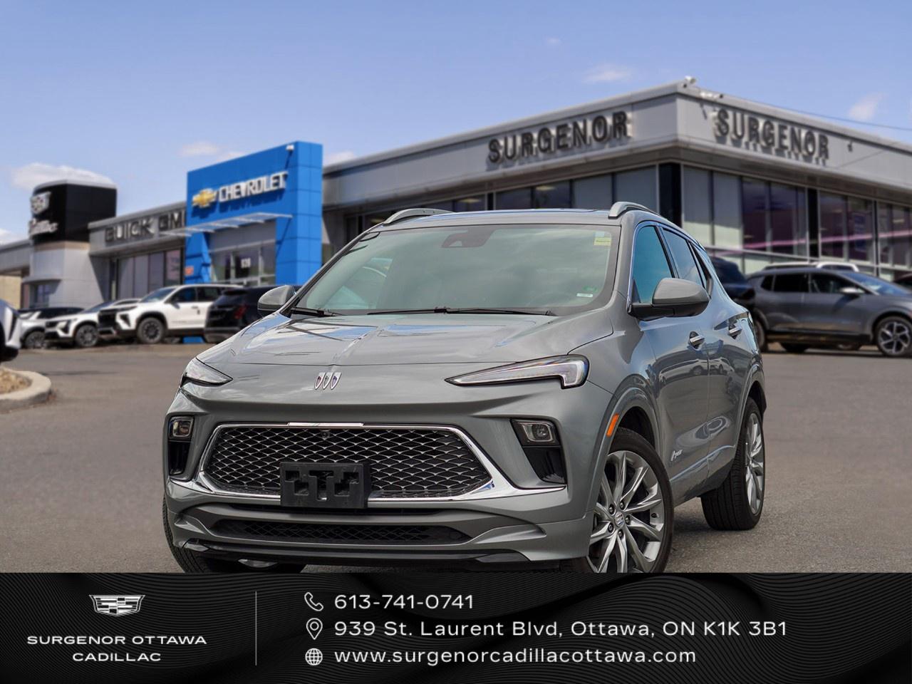 <p>Introducing the 2024 Buick Encore GX Avenir AWD, a sophisticated SUV that combines style and stability with its automatic transmission and advanced all-wheel drive. Wrapped in an elegant gray exterior, this vehicle is designed for those who value refinement and reliability, and its black leather interior offers a luxurious touch that complements its striking design.</p><p>The Encore GX Avenir is equipped with the AVENIR PREFERRED EQUIPMENT GROUP, boasting features that enhance both comfort and convenience. Enjoy stylish alloy wheels and the practicality of remote start, ensuring your vehicle is ready when you are. The technology suite includes a backup camera, Bluetooth connection, smart device integration, and a Wi-Fi hotspot, keeping you connected and safe on the road.</p><p>Safety and driver assistance are paramount with features like lane assist and a comprehensive array of airbags. This SUV keeps you prepared for all conditions with options like heated mirrors, heated seats, and a heated steering wheel, providing comfort in diverse climates.</p><p>If youre seeking a vehicle that blends exceptional performance with unmatched comfort, the 2024 Buick Encore GX Avenir AWD is a perfect choice. Contact Surgenor Chevrolet Buick GMC Cadillac today to learn more about this outstanding model and experience why its tailored just for you.</p>