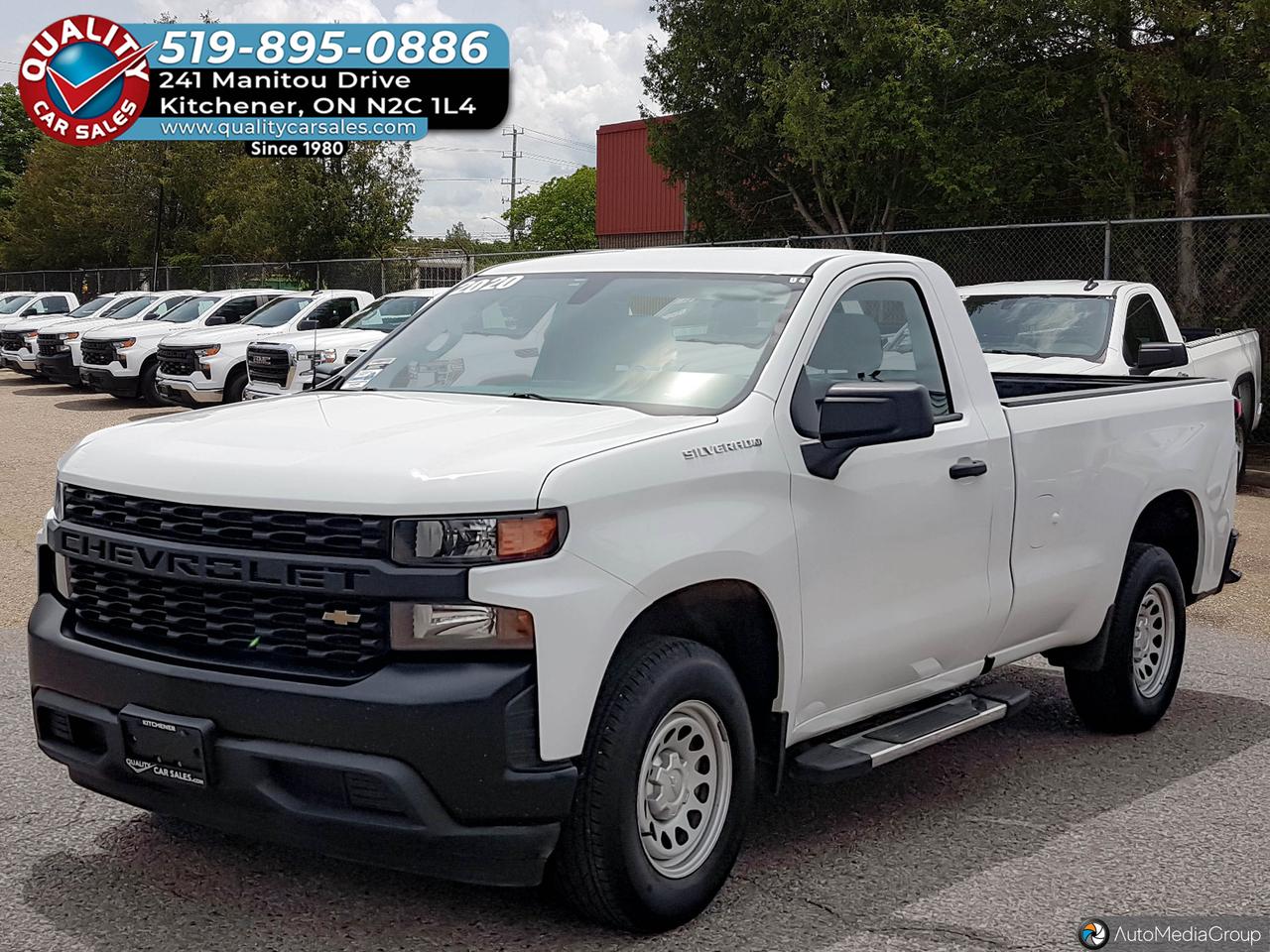 2020 Chevrolet Silverado 1500 WT Regular Cab 8' Long Box Photo3