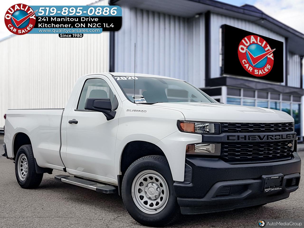 2020 Chevrolet Silverado 1500 WT Regular Cab 8' Long Box