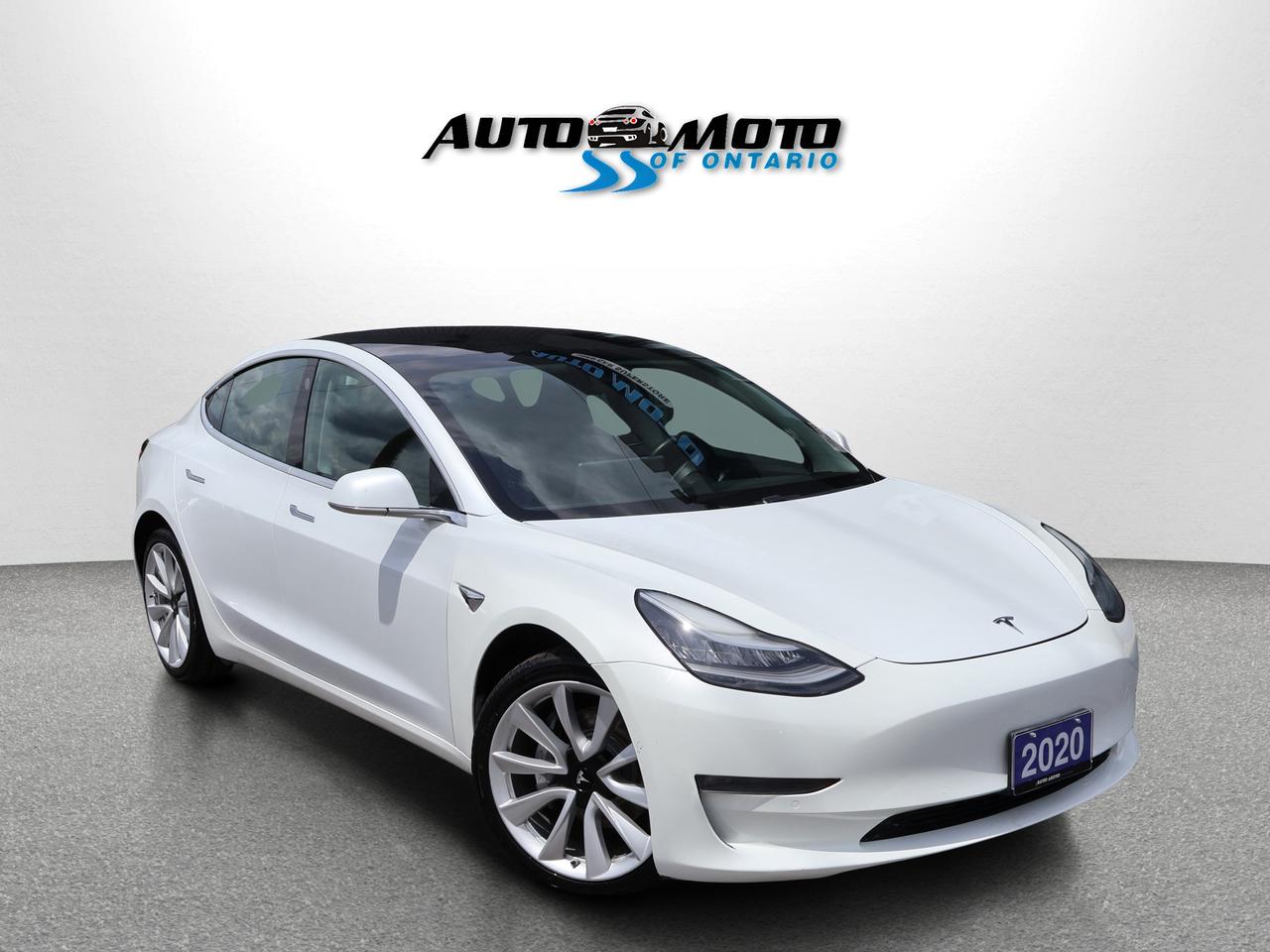 2020 Tesla Model 3 LONG RANGE AWD CERTIFIED *ACCIDENT FREE* CAMERA NAV BLUETOOTH LEATHER HEATED SEATS PANO ROOF CRUISE ALLOYS Photo0