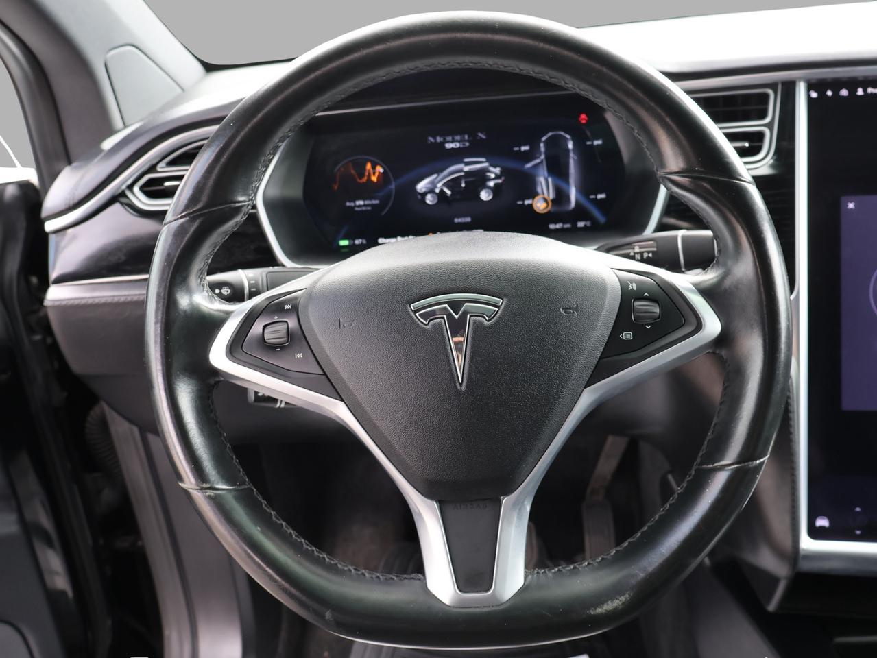 2017 Tesla Model X 90D AWD CERTIFIED *ACCIDENT FREE*6 SEATS* CAMERA NAV BLUETOOTH HEATED SEATS PANO ROOF CRUISE ALLOYS Photo