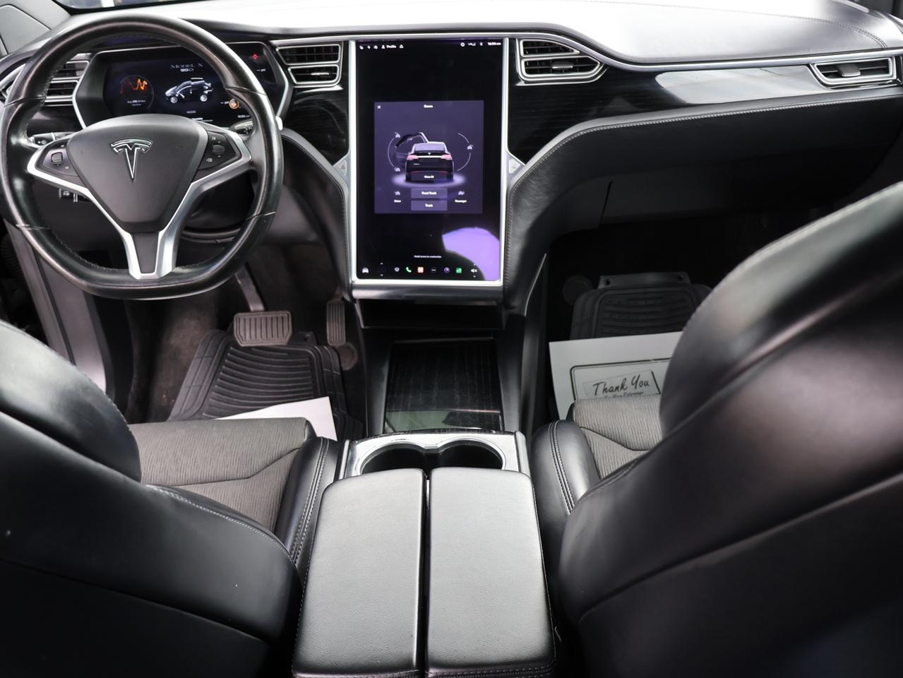 2017 Tesla Model X 90D AWD CERTIFIED *ACCIDENT FREE*6 SEATS* CAMERA NAV BLUETOOTH HEATED SEATS PANO ROOF CRUISE ALLOYS Photo