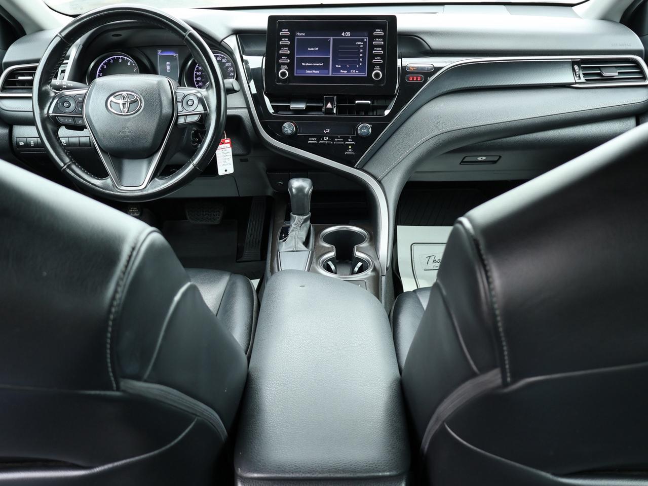 2021 Toyota Camry SE CERTIFIED CAMERA BLUETOOTH LEATHER HEATED SEATS CRUISE ALLOYS Photo