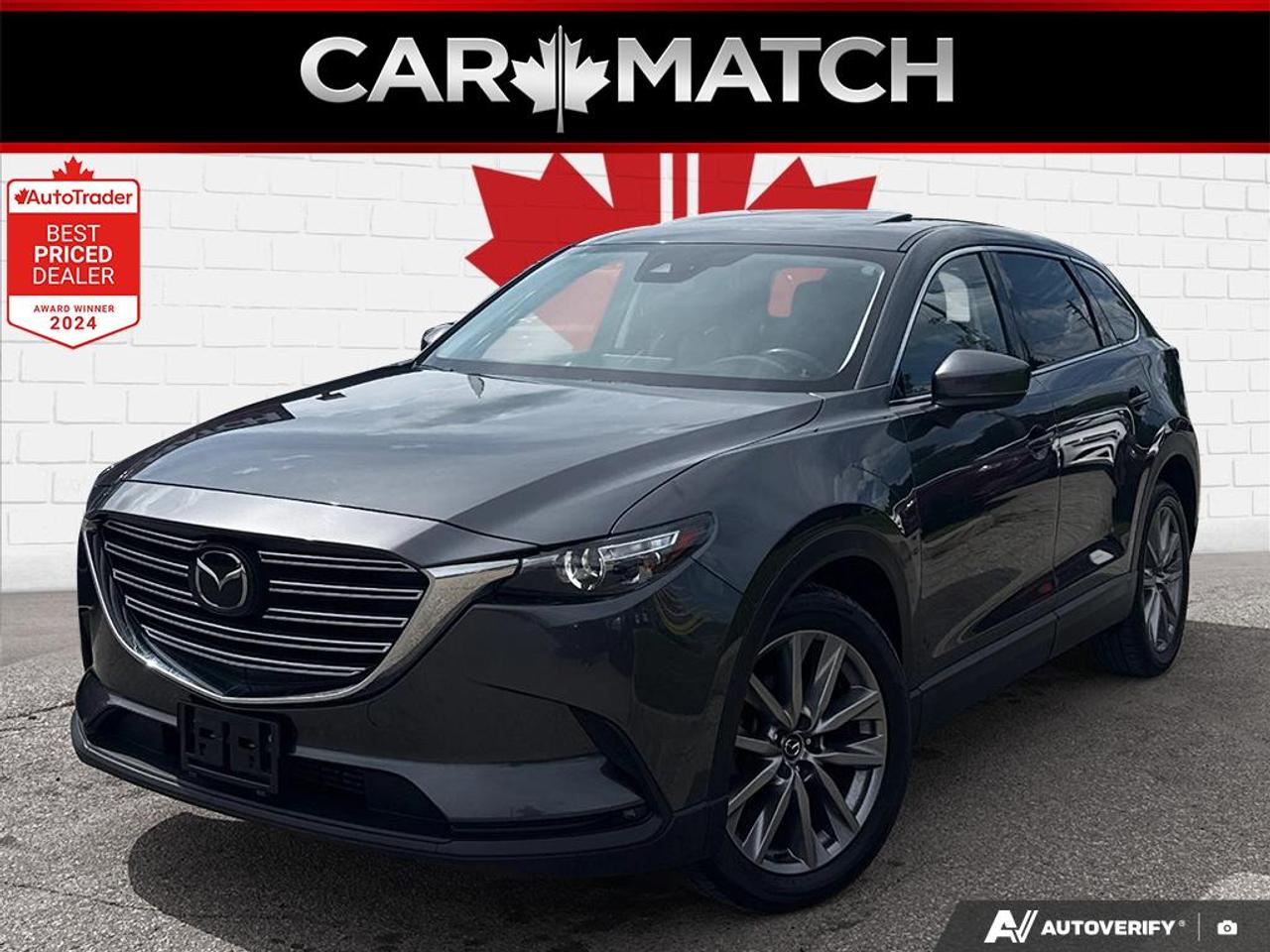 2022 Mazda CX-9 GS-L / NO ACCIDENTS / LEATHER / ROOF / AWD / 6PASS - Photo #1