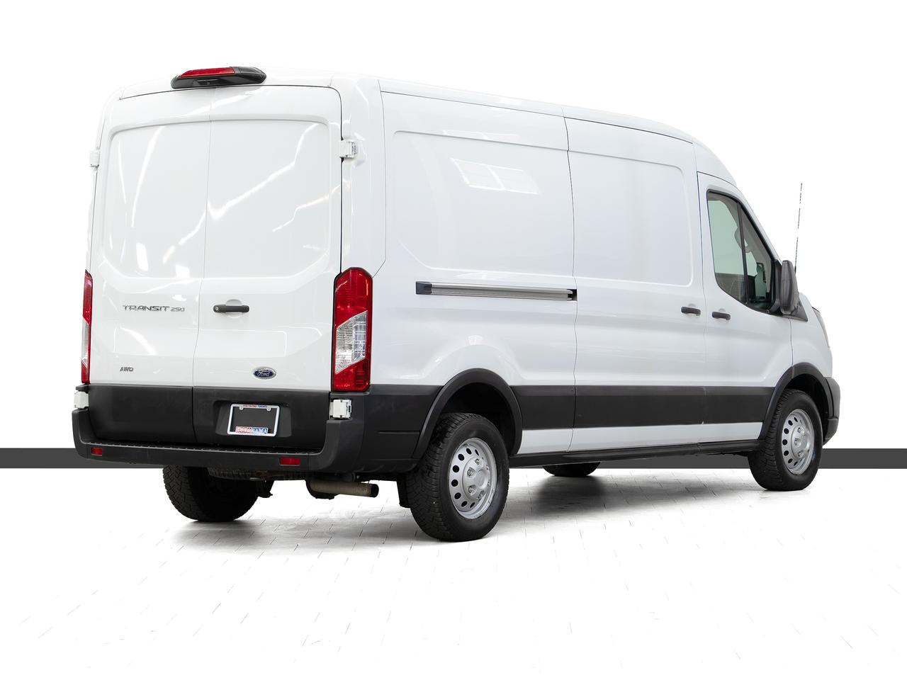 2023 Ford Transit Cargo Van T-250 AWD | Med Roof | 130" | Backup Cam | LaneDep Photo