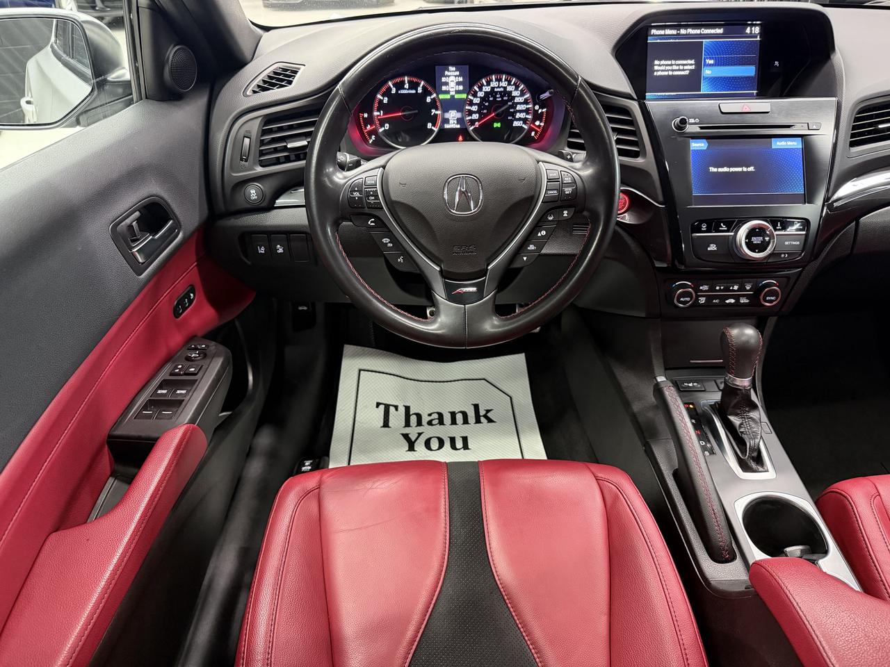 2019 Acura ILX A-SPEC|PREMIUM|RED INT.|LKA|ACC|BSM|SUNROOF| Photo
