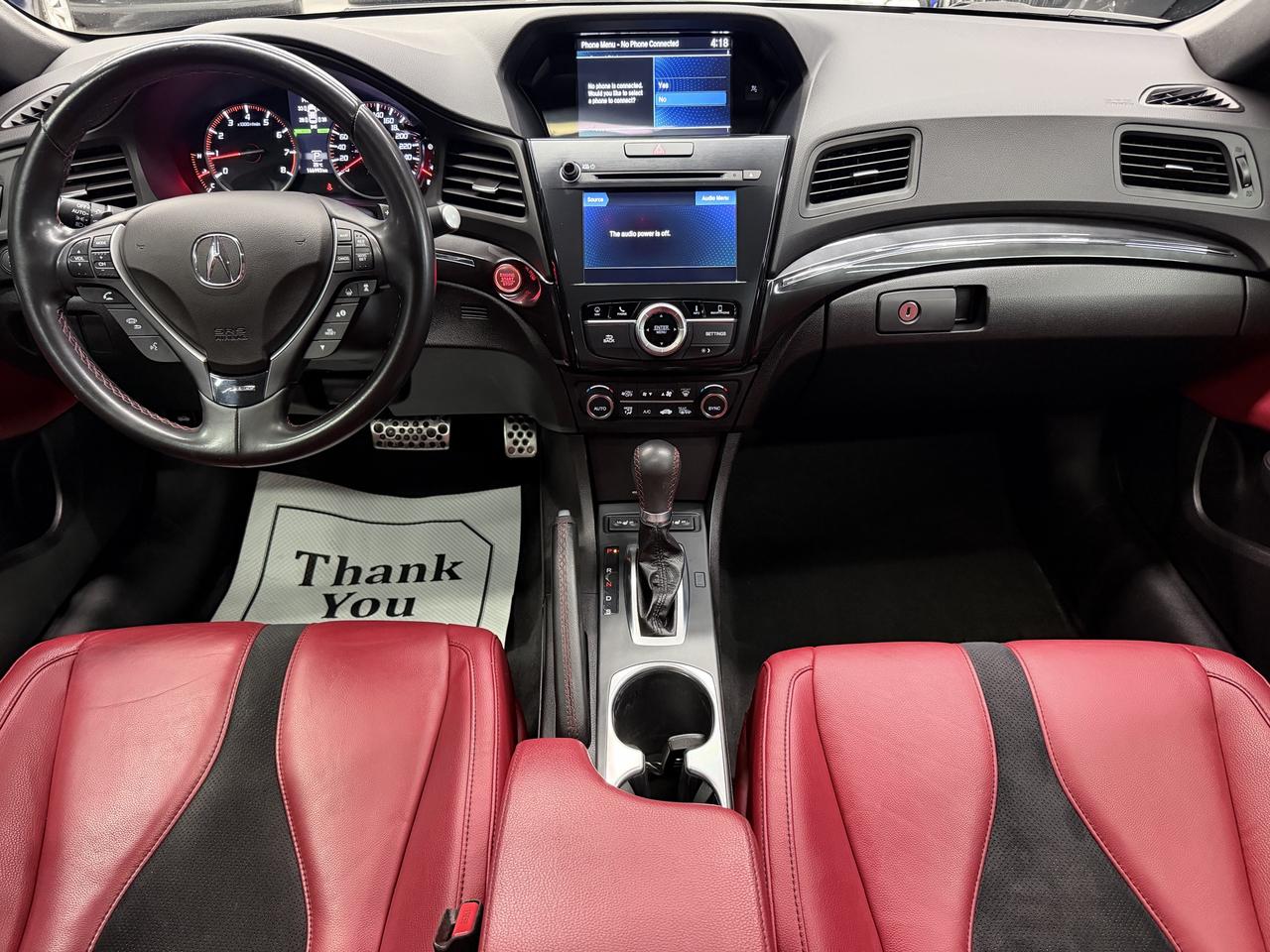 2019 Acura ILX A-SPEC|PREMIUM|RED INT.|LKA|ACC|BSM|SUNROOF| Photo