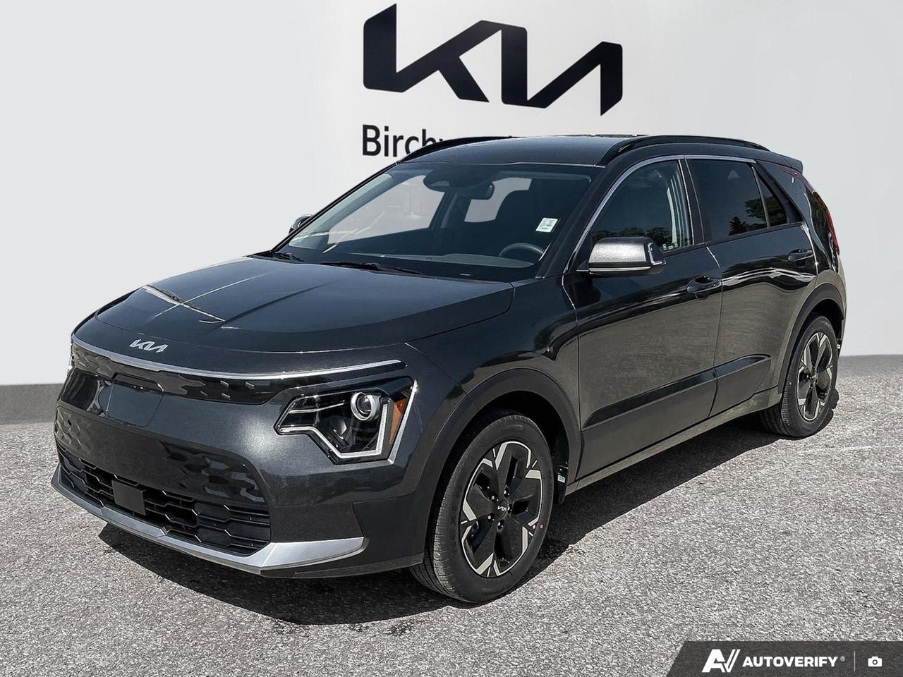 Experience is Everything at Birchwood Kia West!  It is our mission to provide the most transparent and time efficient sales process out of any Manitoba Kia Dealer!  Come visit us and see for yourself why we have a 4.4 star google rating!
The 2026 Kia Niro EV is here and ready to impress eco-conscious drivers who refuse to compromise on technology or comfort. With a 64.8 kWh battery, fast DC charging capability, and a suite of advanced driver assistance features, this front-wheel drive electric SUV is built for modern city living and weekend adventures alike.

Key Features:
- 64.8 kWh Lithium-Ion battery with 11 kW onboard charger  charge to ~80% in about 1 hour at 440V DC
- Integrated Navigation System with Voice Activation for seamless, phone-free route guidance
- Smart Cruise Control with Stop & Go (SCC w/S&G) for relaxed highway commuting
- Highway Driving Assist (HDA)  semi-autonomous driving support that reduces fatigue on longer trips
- Blind-Spot Collision-Avoidance Assist & Rear Cross-Traffic Collision Avoidance for confident, safe maneuvering
- Driver Monitoring Alert keeps you aware and attentive on every drive
- Voice Activated Automatic Air Conditioning for hands-free comfort control
- 17 Alloy Wheels with 215/55R17 tires and a sporty Lip Spoiler in Interstellar Grey exterior

Ready to make the switch to electric? Reserve your 2026 Niro EV, start your purchase online, or book a test drive at Birchwood Kia West. Have questions? Contact our team  were here to make the process straightforward and stress-free.

Experience is Everything at Birchwood Kia West! It is our mission to provide the most transparent and time efficient sales process out of any Manitoba Kia Dealer! Come visit us and see for yourself why we have a 4.4 star Google rating!

Shop anytime at birchwoodkiawest.ca
ADDITIONAL ACCESSORIES INCLUDED: 

*Kia Genuine All-Weather Floor Mats
*Premium DEFA Block Heater
*Kia Genuine Wheel Locks
*Kia Genuine Touch-Up Paint

You might qualify for additional savings on your purchase! Ask us about our:

$500 Grad Program
$750 Mobility Assistance Program
$500 Military Benefit
1% Loyalty Rate Reduction 

FIND MORE INFORMATION AND VIEW MORE OPTIONS

*Visit us! Birchwood Kia West in the Birchwood Auto Park. Portage Ave & The Perimeter!
*Visit www.birchwoodkiawest.ca
*Contact our sales department at (204) 888-4542

*Whenever possible, the vehicle photos shown are of the ACTUAL vehicle. This provides the best online shopping experience for our valued customers.
*Price includes all options, fees, and levies. No additional charges are applied.
*Additional fees may apply to select finance and lease options. 
*Dealer Permit #4302
Dealer permit #4302