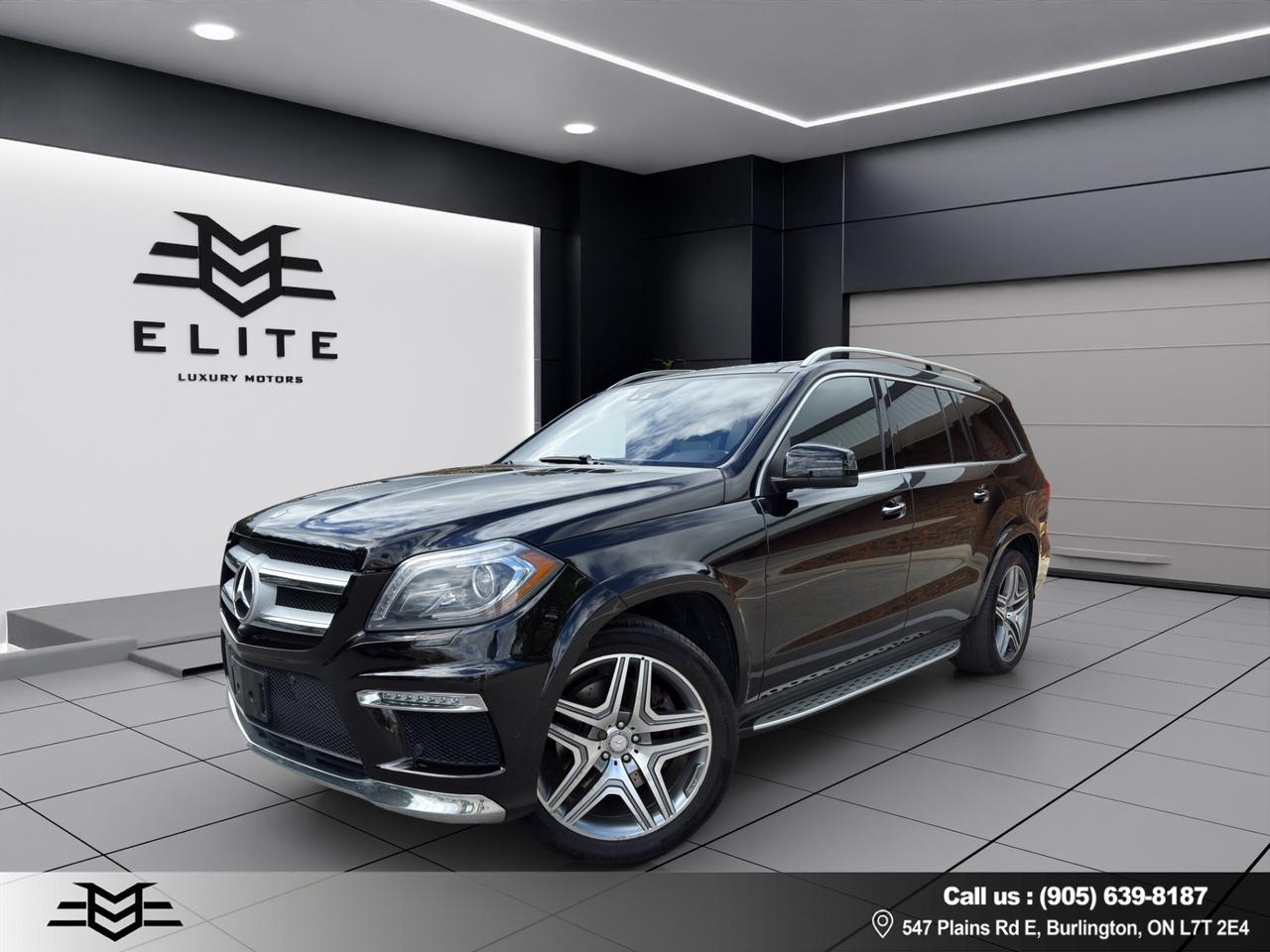 2015 Mercedes-Benz GL-Class GL 550 4MATIC AMG PKG - ONE OWNER - NAVI !!! Photo4