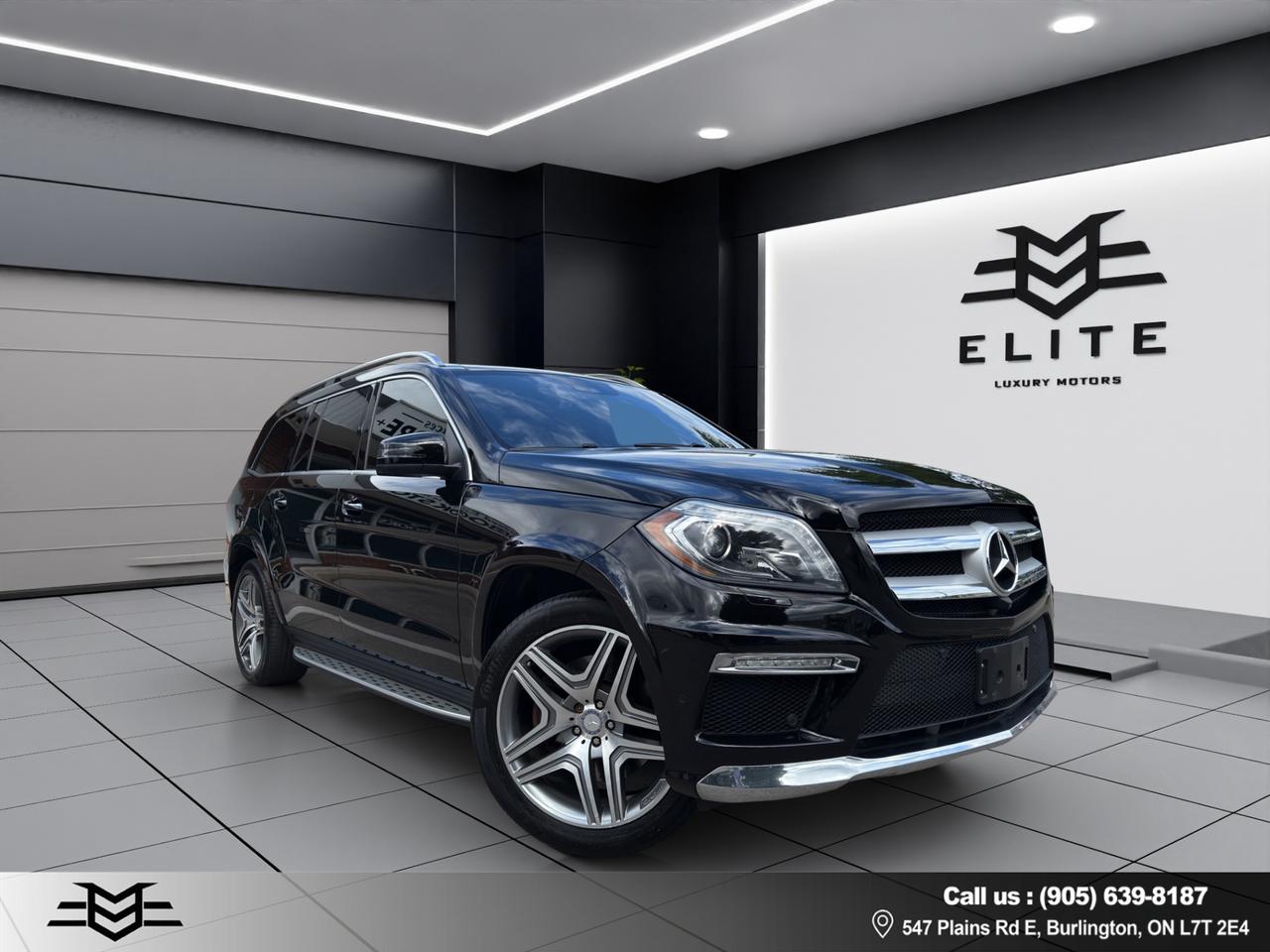 Used 2015 Mercedes-Benz GL-Class GL 550 4MATIC AMG PKG - ONE OWNER - NAVI !!! for sale in Burlington, ON
