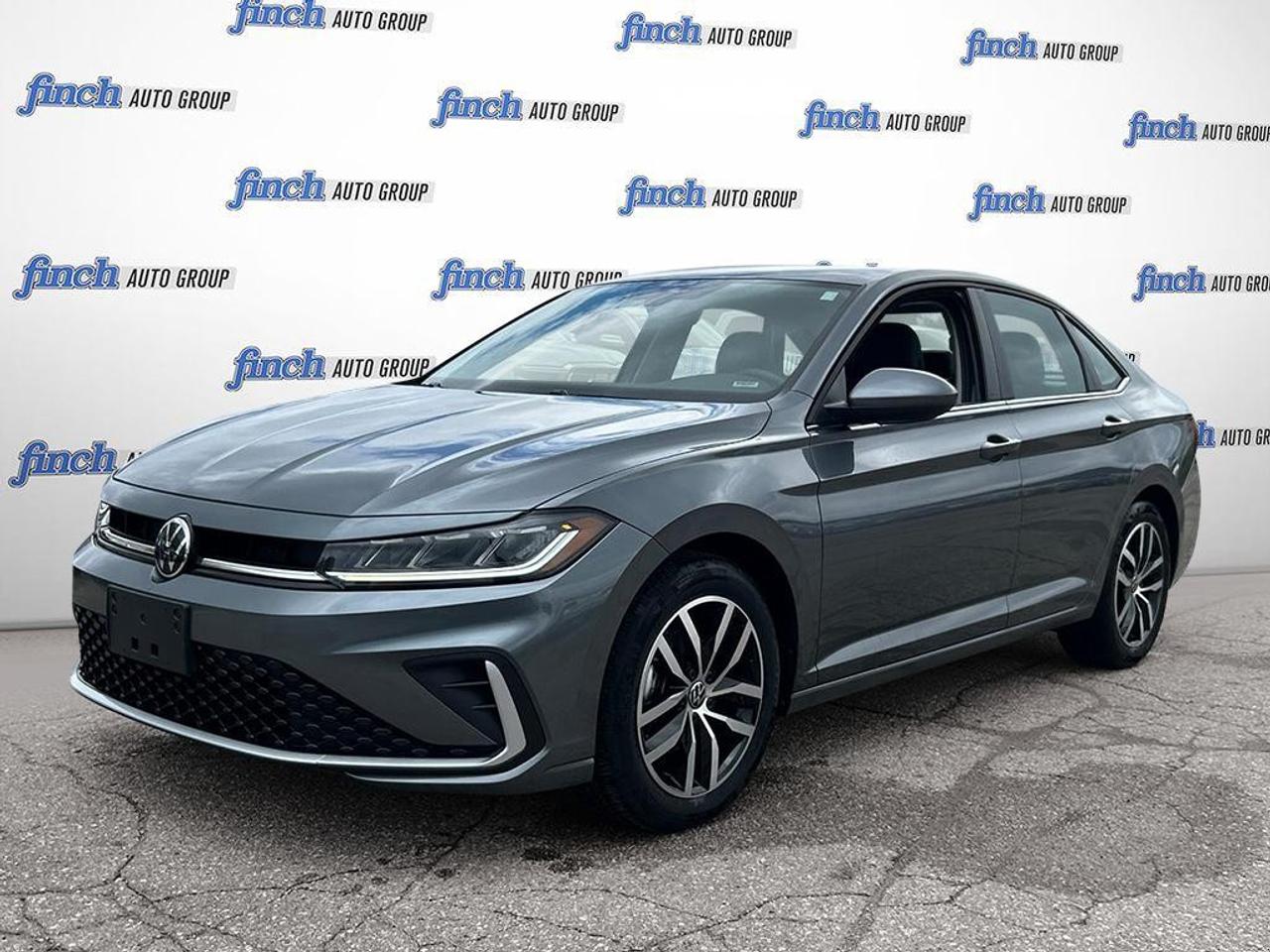 <h2>Key Highlights</h2><ul><li><p>2025 Volkswagen Jetta Comfortline</p></li><li><p>1.5L Turbocharged TSI® Engine</p></li><li><p>8-Speed Automatic Transmission</p></li><li><p>Front-Wheel Drive (FWD)</p></li><li><p>Excellent Fuel Economy</p></li><li><p>Volkswagen Digital Cockpit</p></li><li><p>Heated Front Seats</p></li><li><p>Heated Steering Wheel</p></li><li><p>Remote Start System</p></li><li><p>Wireless Apple CarPlay® & Android Auto</p></li><li><p>Adaptive Cruise Control</p></li><li><p>Blind Spot Monitoring</p></li><li><p>Front Assist with Autonomous Emergency Braking</p></li><li><p>Keyless Access with Push-Button Start</p></li><li><p>Spacious Interior with Premium Comfort Features</p></li><li><p>Sleek European Styling</p></li><li><p>Smooth Ride & Responsive Performance</p></li><li><p>Ideal for Daily Commuting, Road Trips & Everyday Driving</p></li></ul>
