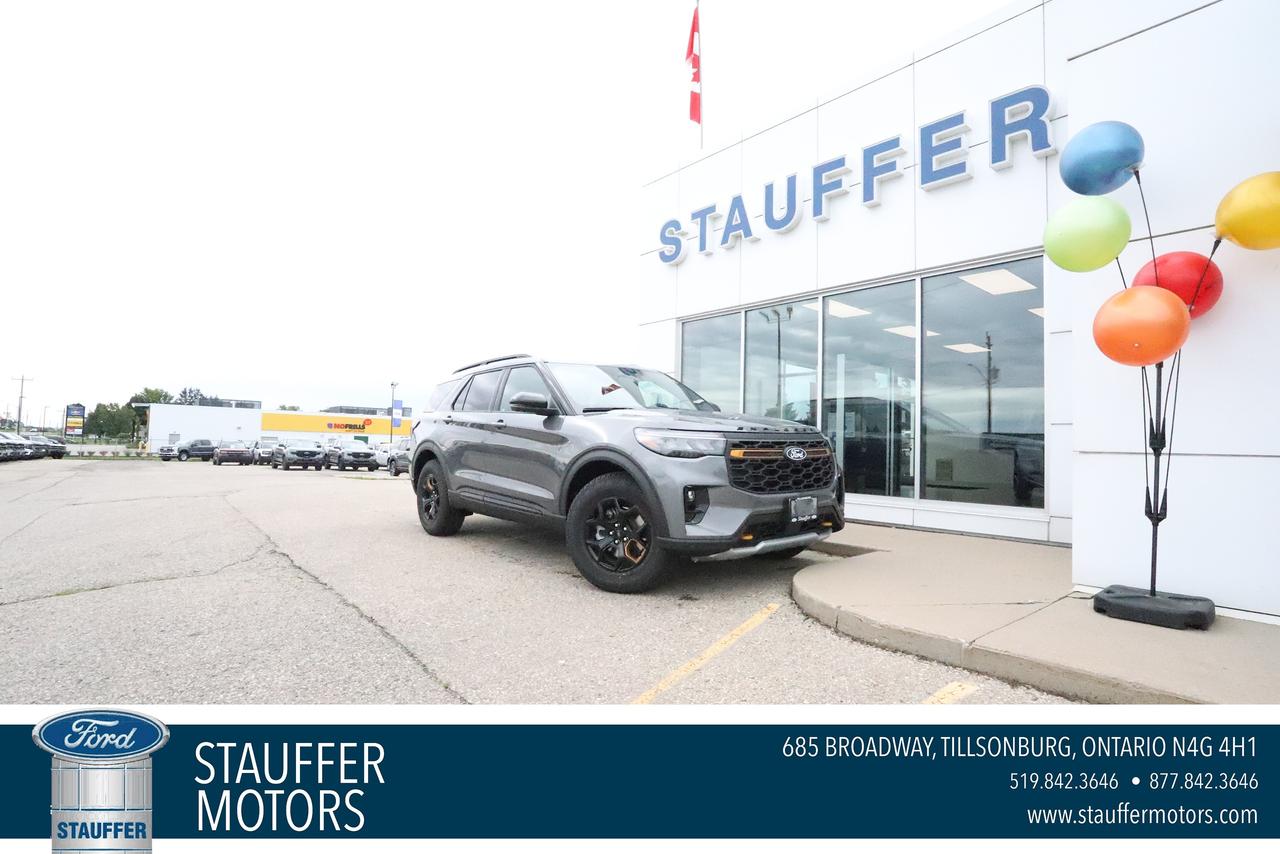 Gray (Carbonized Grey) 2027 Ford Explorer SUV / Crossover All-Wheel Drive Automatic