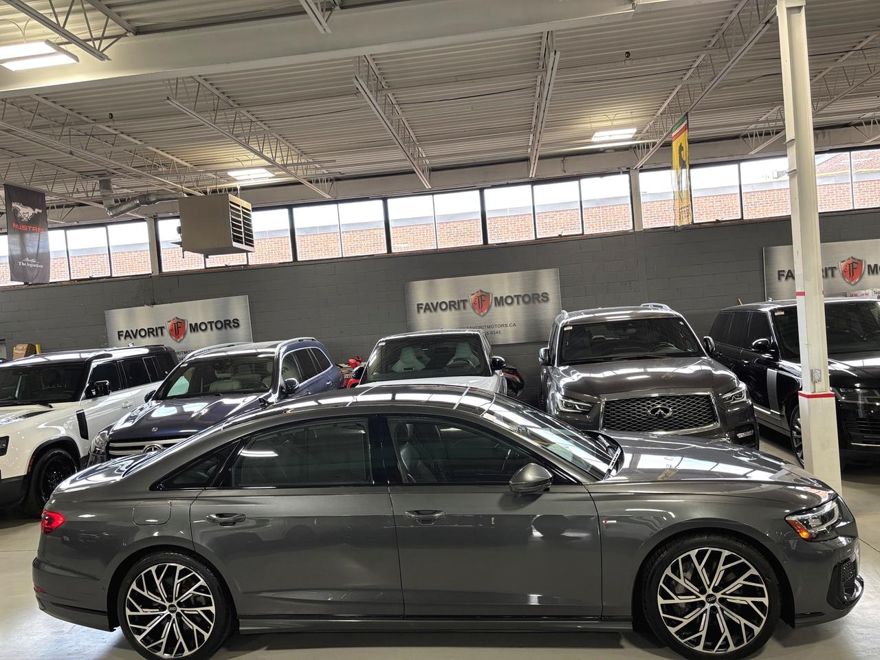 2022 Audi A8 L S-LINE|QUATTRO|NAV|3DCAM|BANGOLUFSEN|WOODTRIMS|+++ Photo