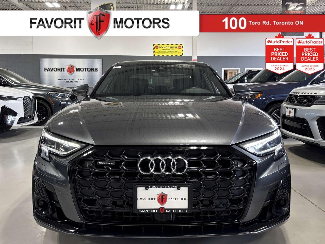 2022 Audi A8 A8L|S-LINE|QUATTRO|NAV|3DCAM|BANGOLUFSEN|WOODTRIMS - Photo #1
