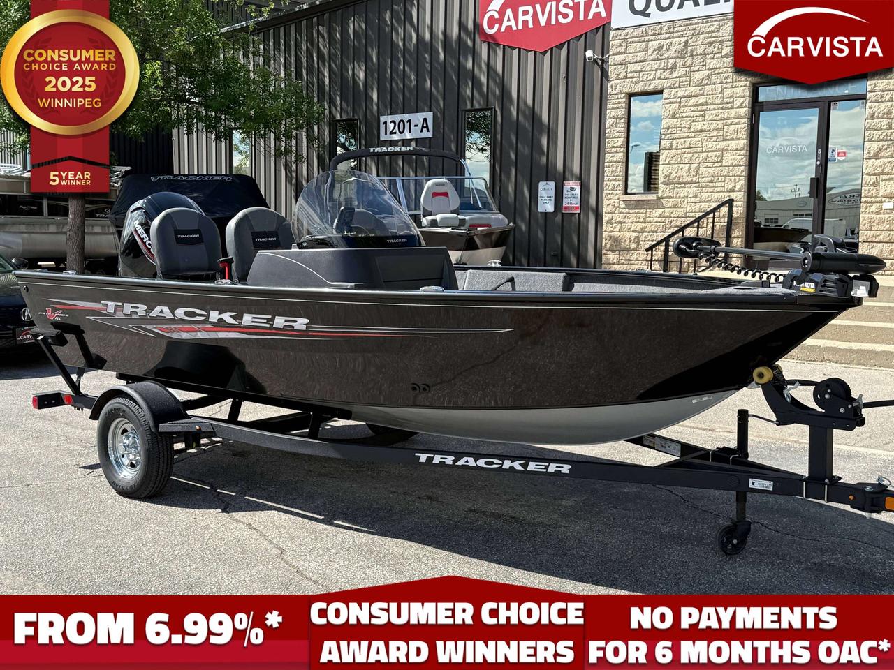 Used 2024 TRACKER Pro Guide V16 75HP - INC TRAILER -4.1 HOURS for sale in Winnipeg, MB